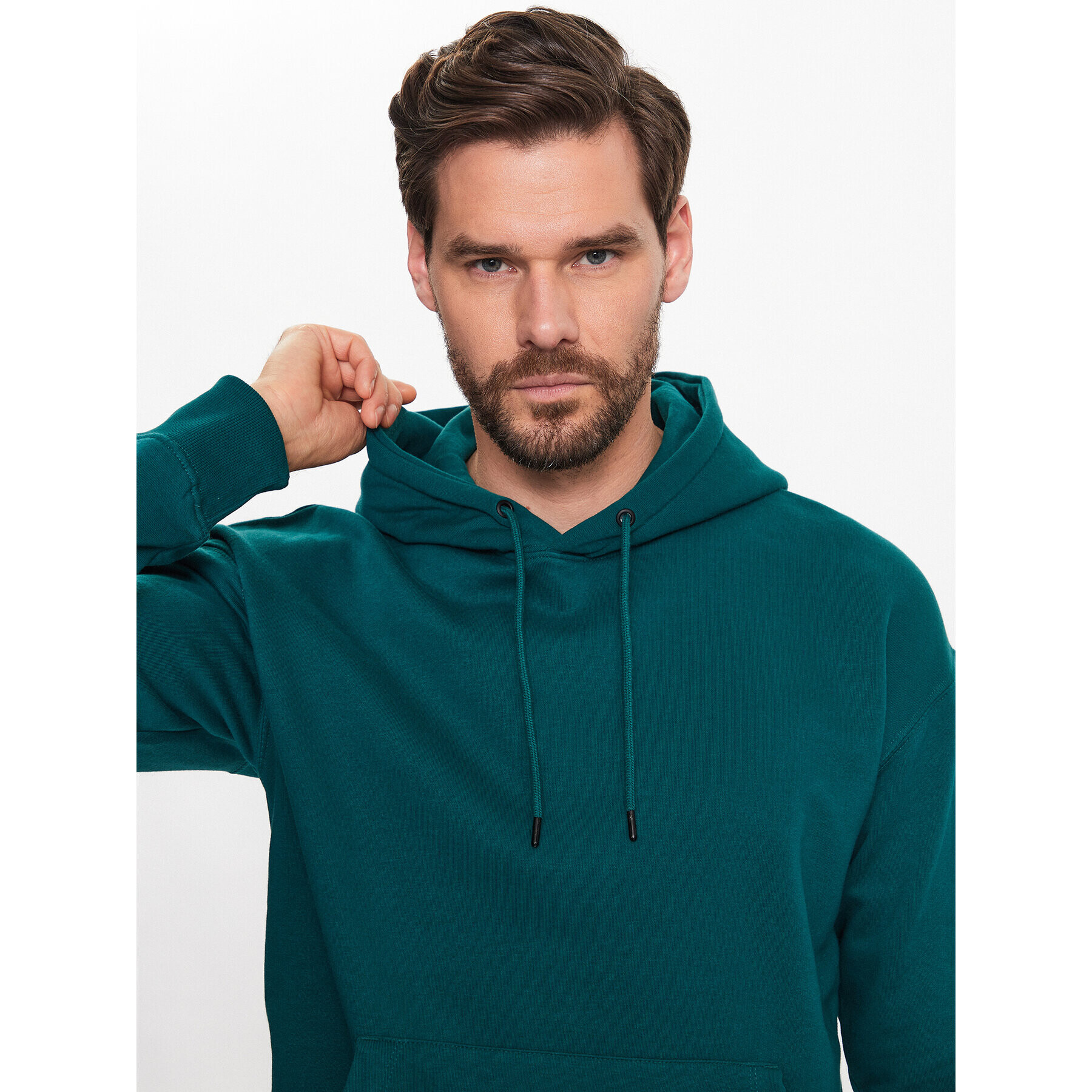 Jack&Jones Bluză Star 12208157 Verde Relaxed Fit - Pled.ro