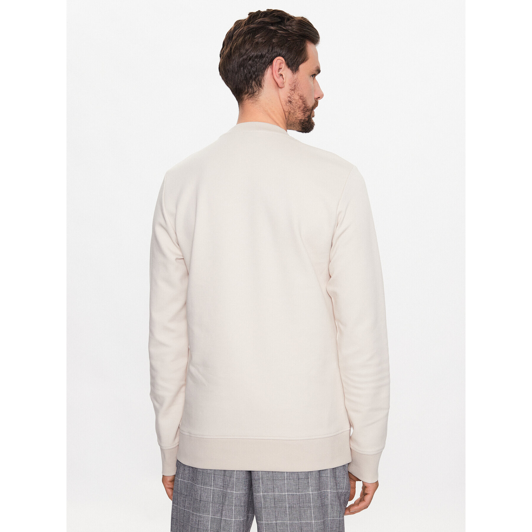 Jack&Jones Bluză Joshua 12228301 Bej Standard Fit - Pled.ro