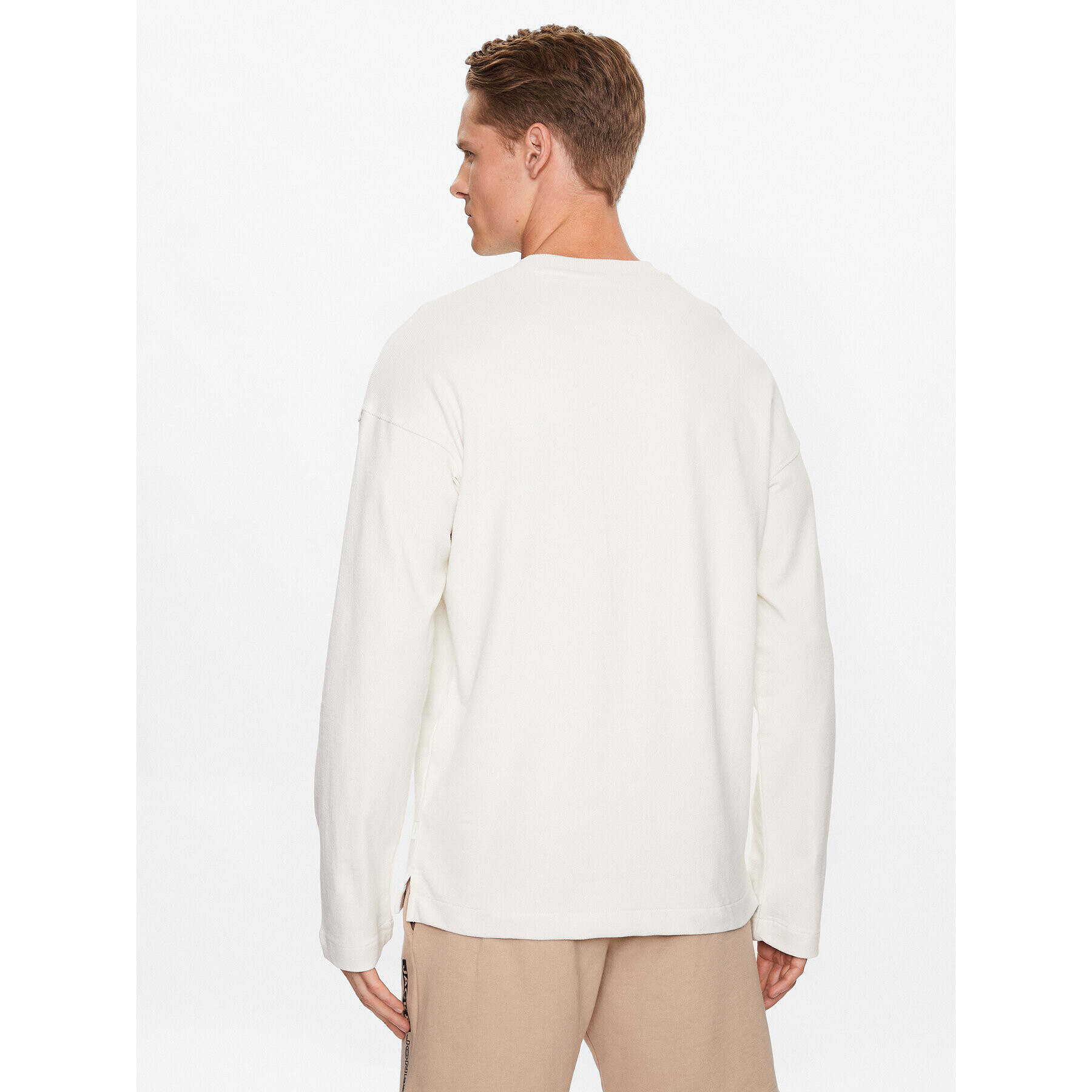 Jack&Jones Bluză Fly 12233472 Écru Relaxed Fit - Pled.ro