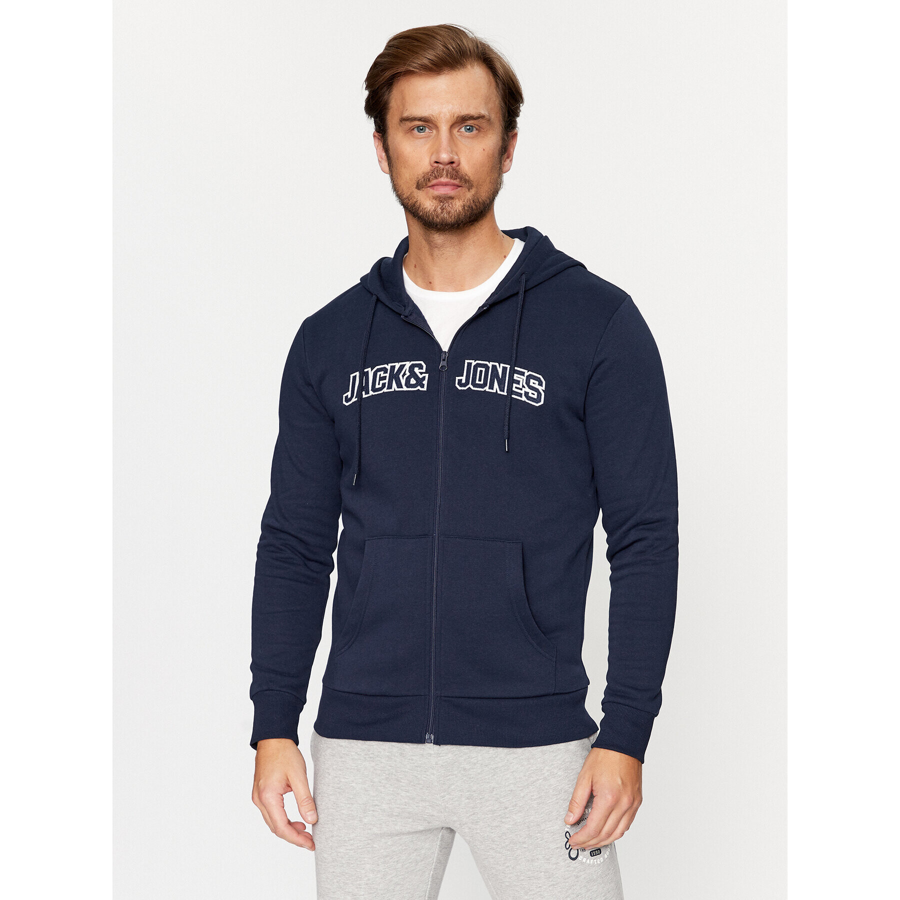 Jack&Jones Bluză 12241567 Bleumarin Regular Fit - Pled.ro