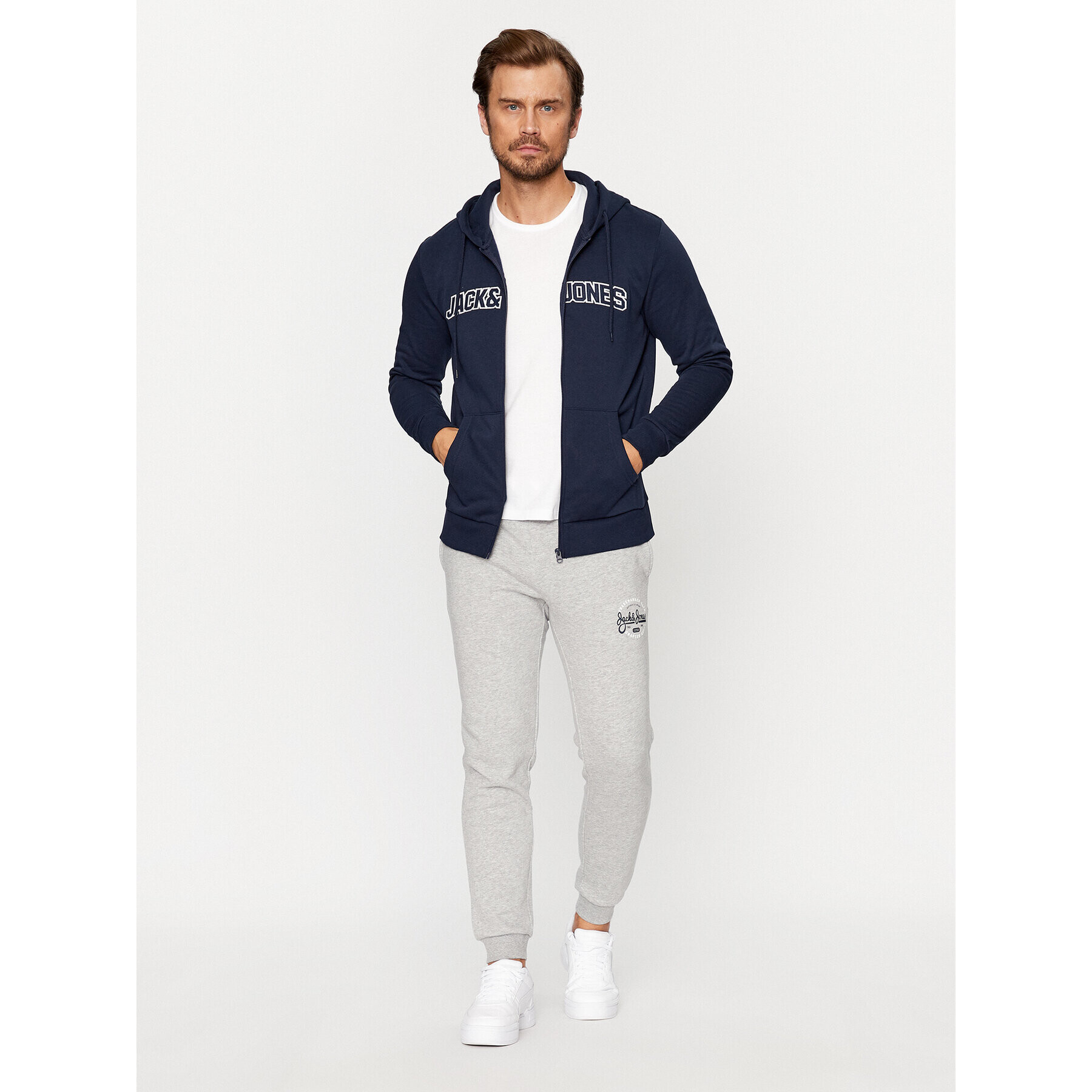 Jack&Jones Bluză 12241567 Bleumarin Regular Fit - Pled.ro