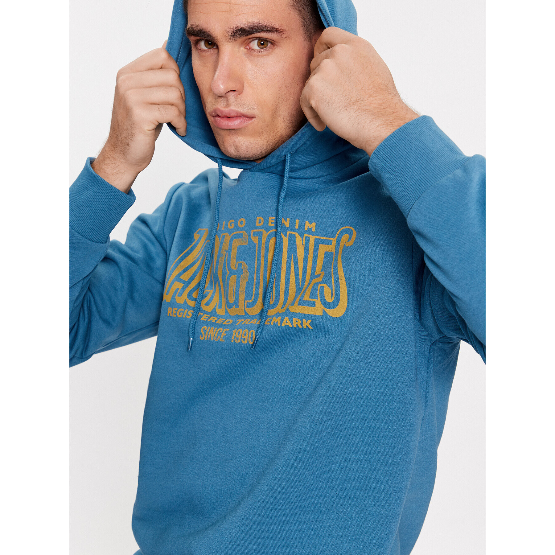 Jack&Jones Bluză 12251306 Albastru Standard Fit - Pled.ro