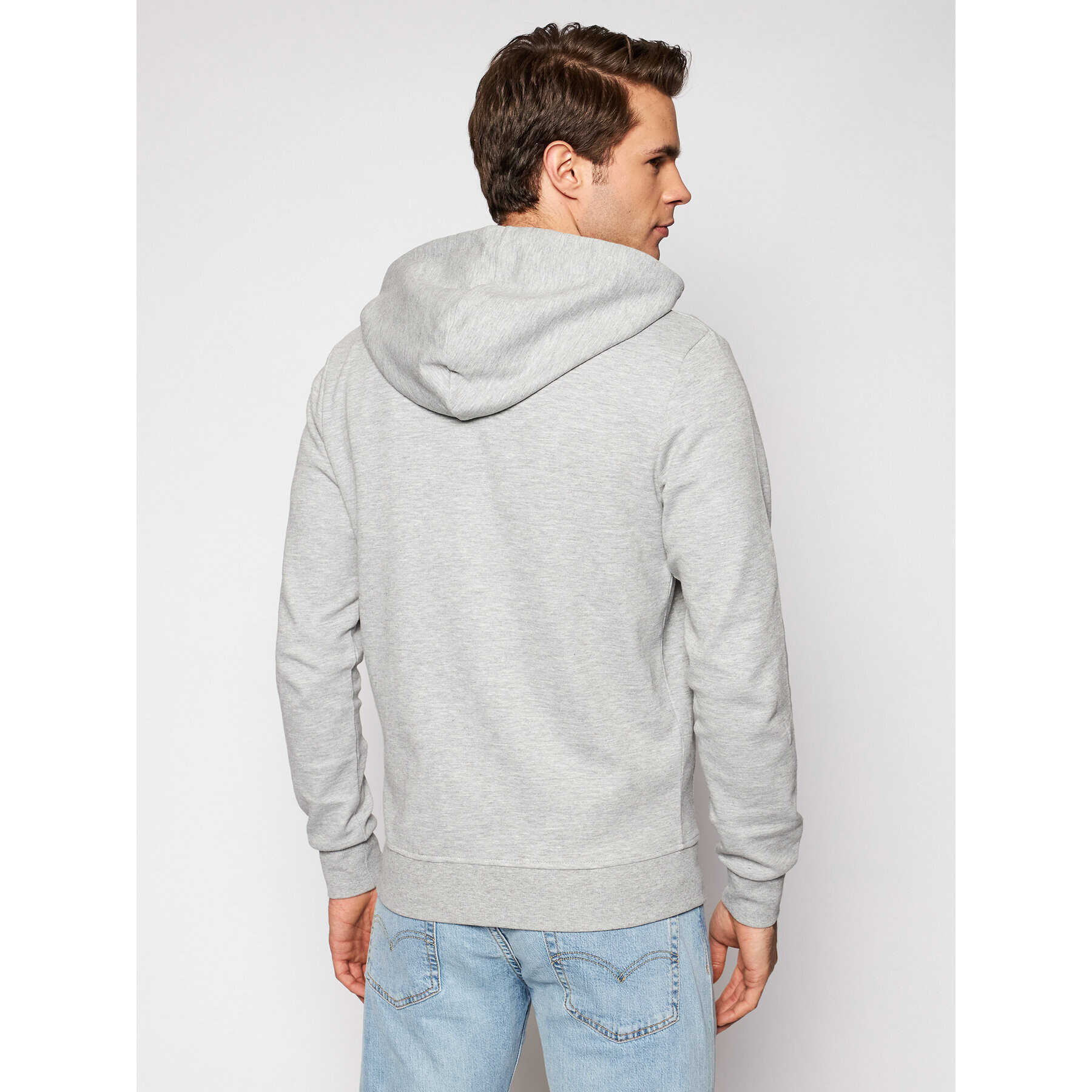 Jack&Jones Bluză Basic 12181901 Gri Regular Fit - Pled.ro