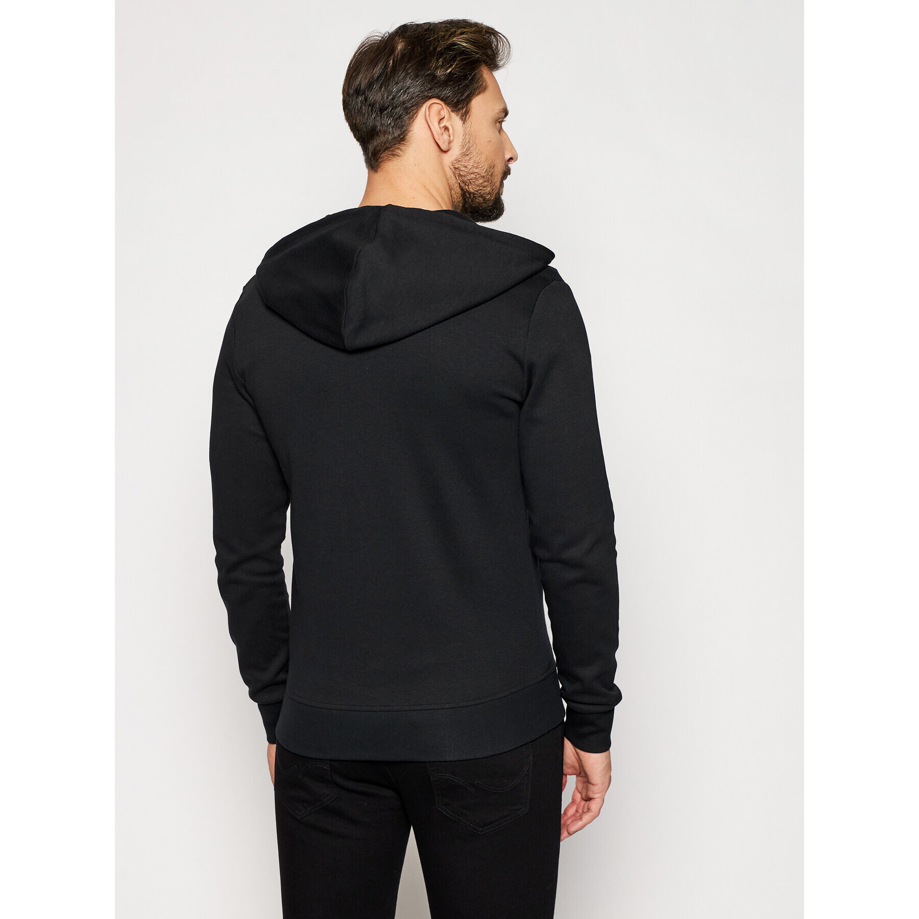 Jack&Jones Bluză Basic 12181901 Negru Regular Fit - Pled.ro