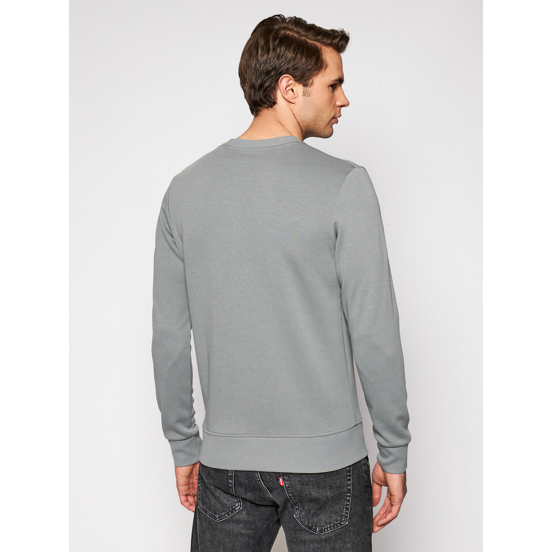 Jack&Jones Bluză Basic 12181903 Gri Regular Fit - Pled.ro