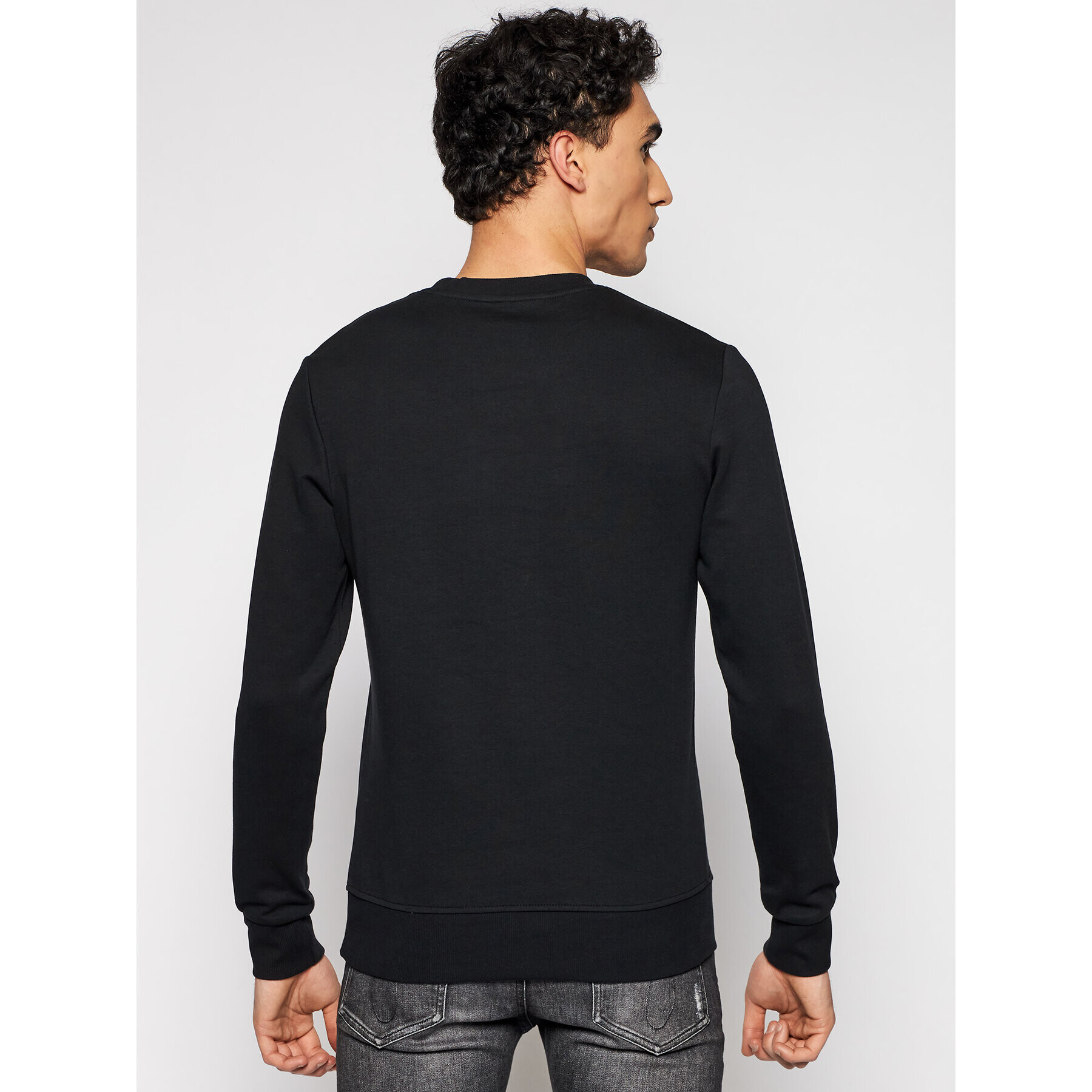 Jack&Jones Bluză Basic 12181903 Negru Regular Fit - Pled.ro