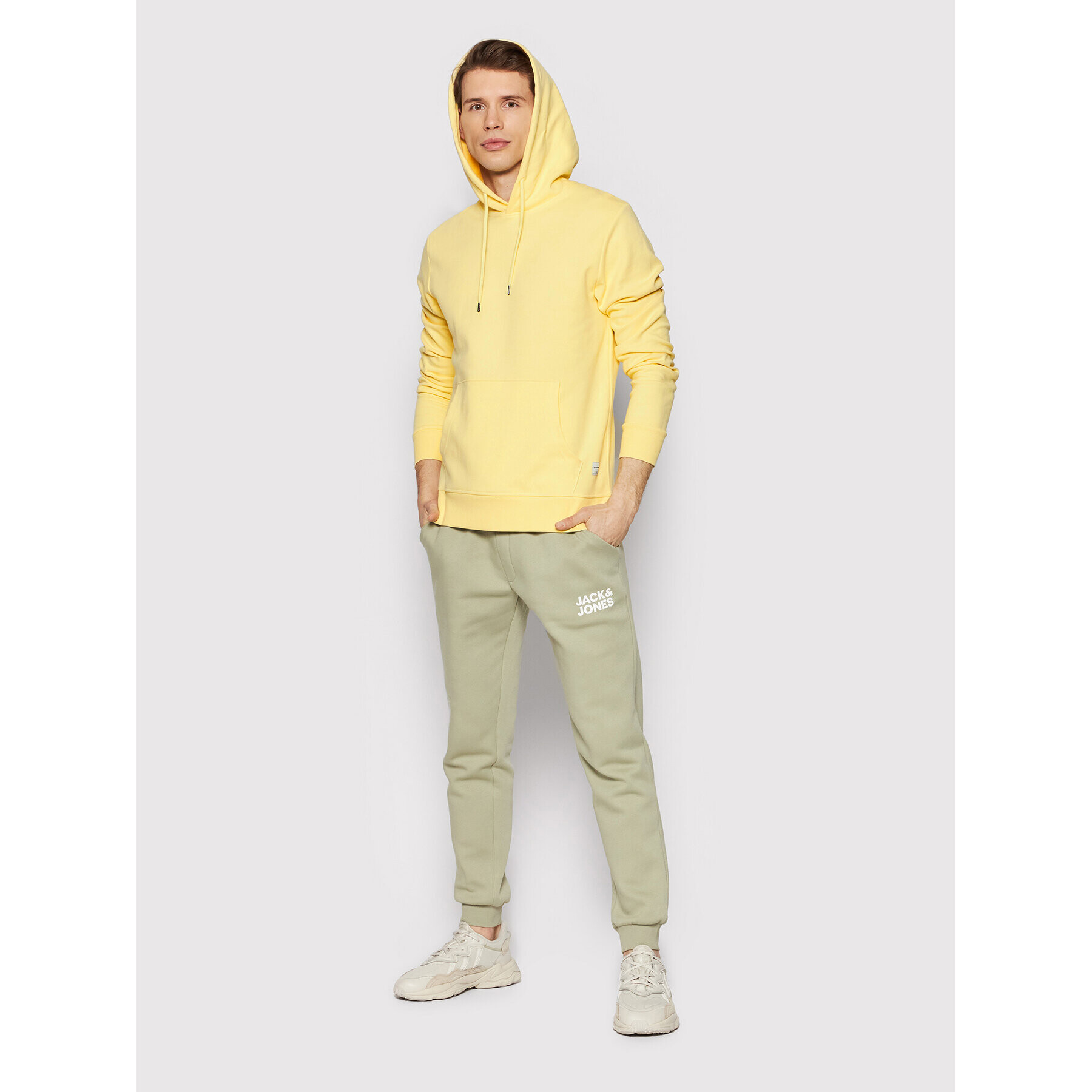 Jack&Jones Bluză Basic 12182537 Galben Regular Fit - Pled.ro