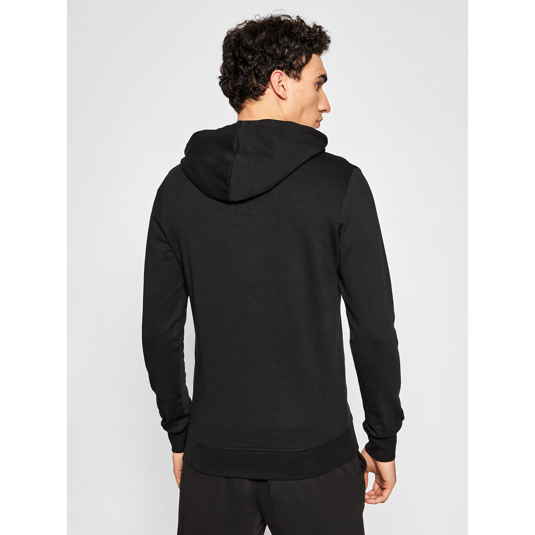 Jack&Jones Bluză Basic 12182537 Negru Regular Fit - Pled.ro