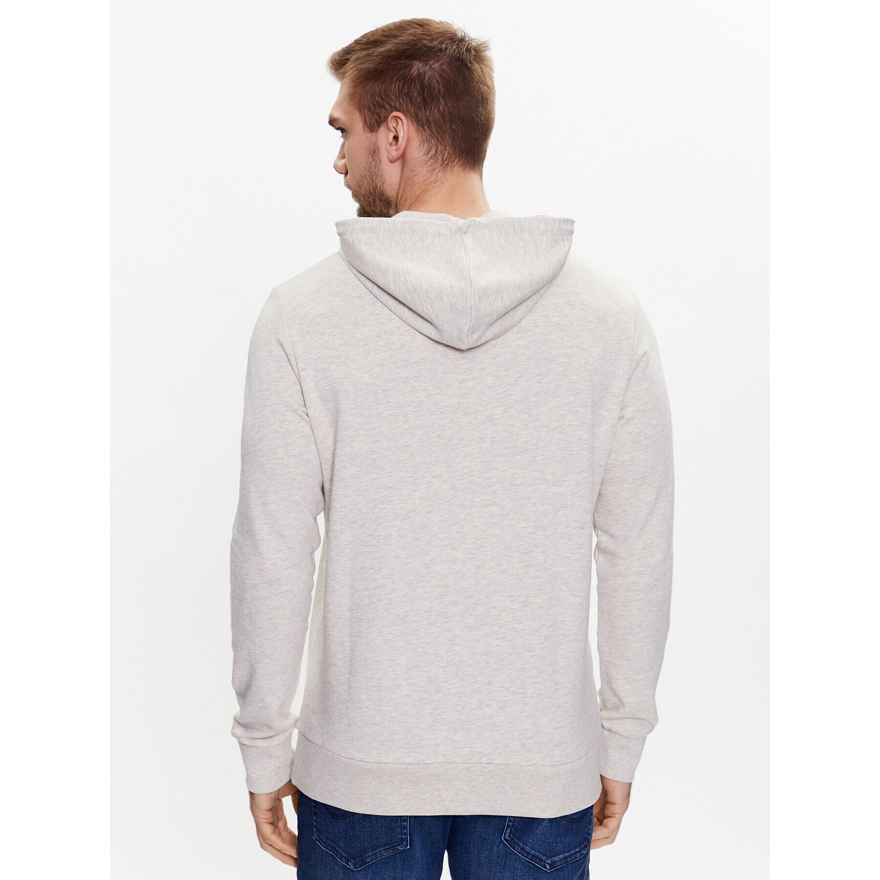 Jack&Jones Bluză Becs 12225417 Gri Regular Fit - Pled.ro