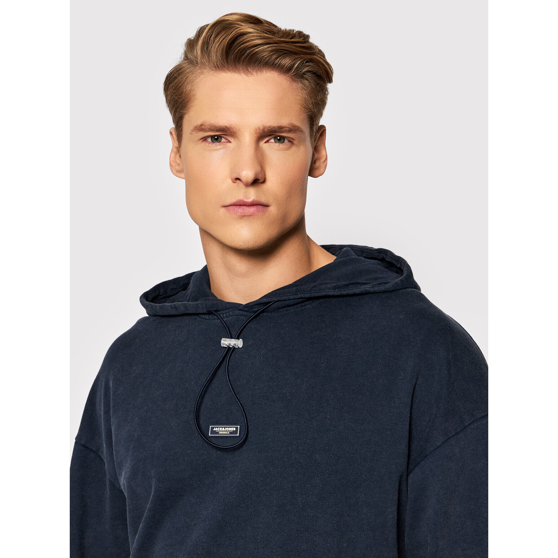 Jack&Jones Bluză Brad 12193618 Bleumarin Regular Fit - Pled.ro