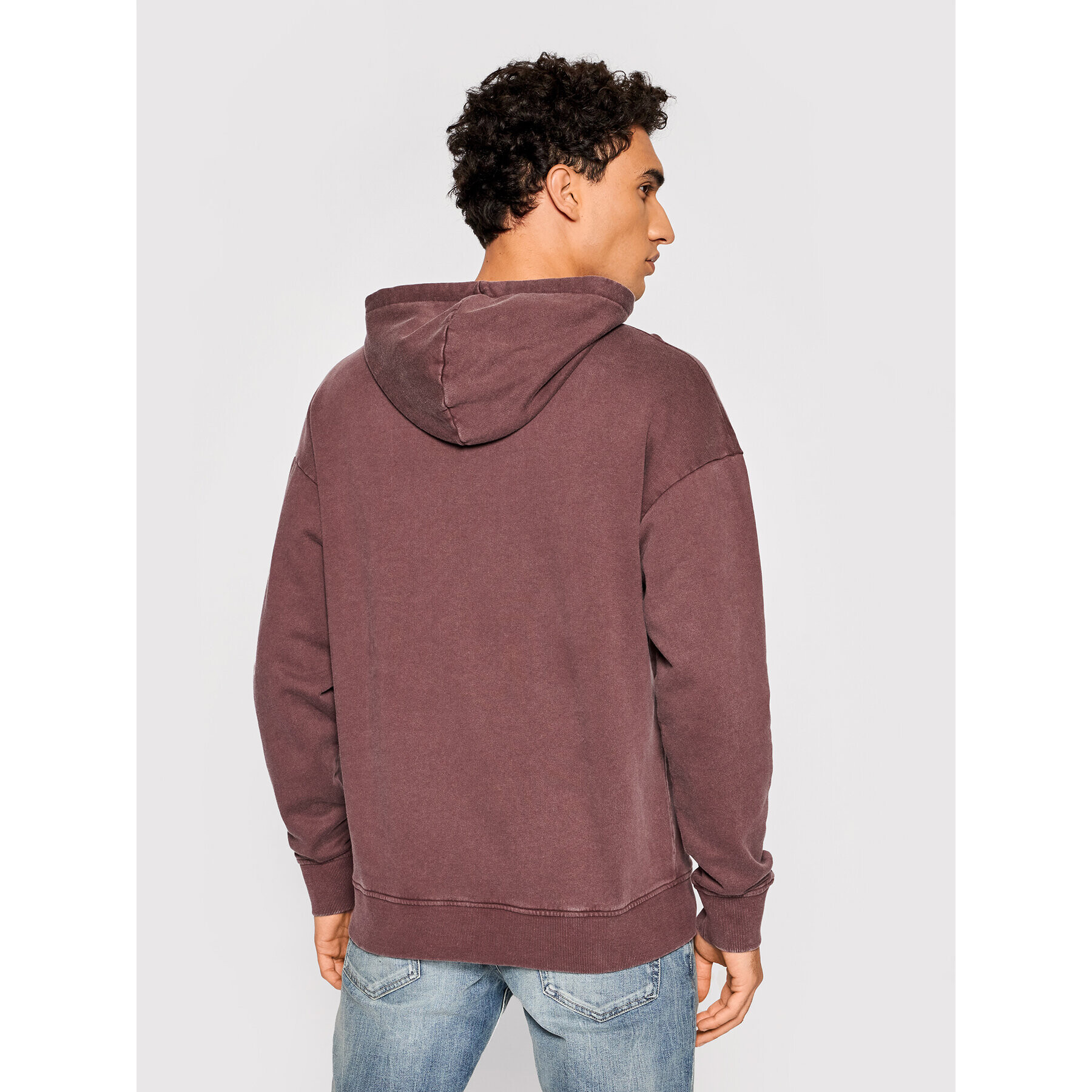 Jack&Jones Bluză Brad 12193618 Vișiniu Loose Fit - Pled.ro