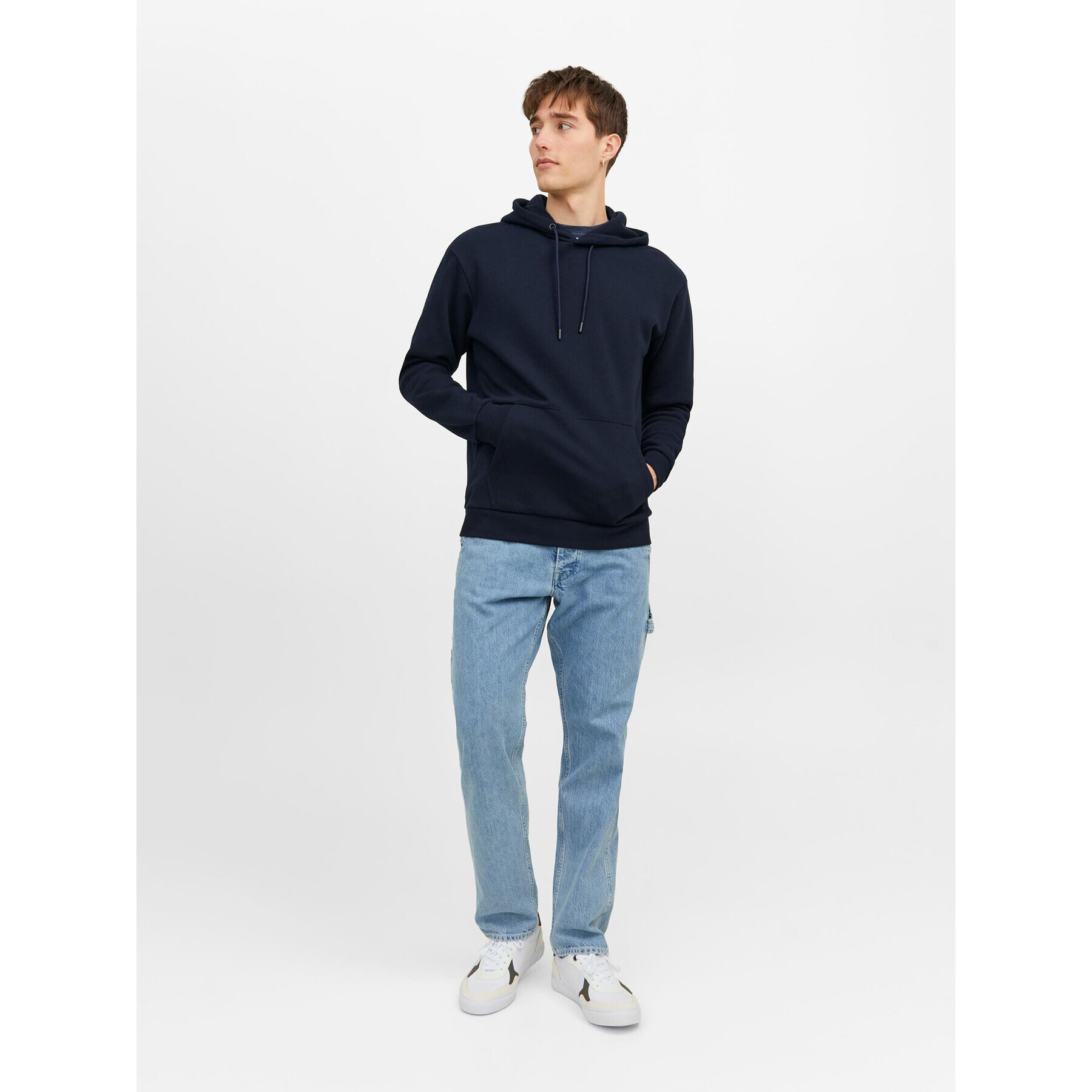 Jack&Jones Bluză Bradley 12249340 Bleumarin Relaxed Fit - Pled.ro