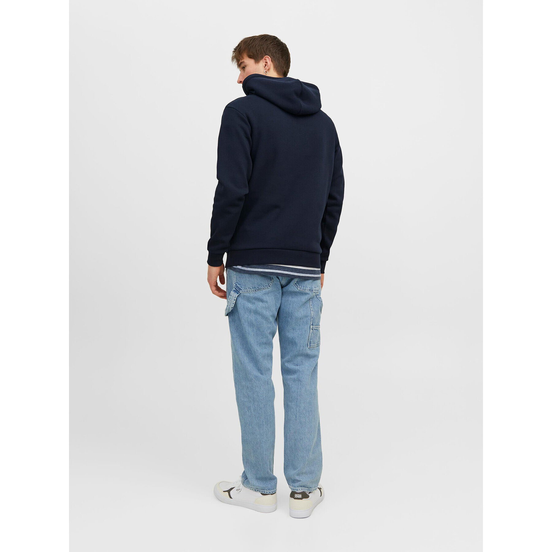 Jack&Jones Bluză Bradley 12249340 Bleumarin Relaxed Fit - Pled.ro