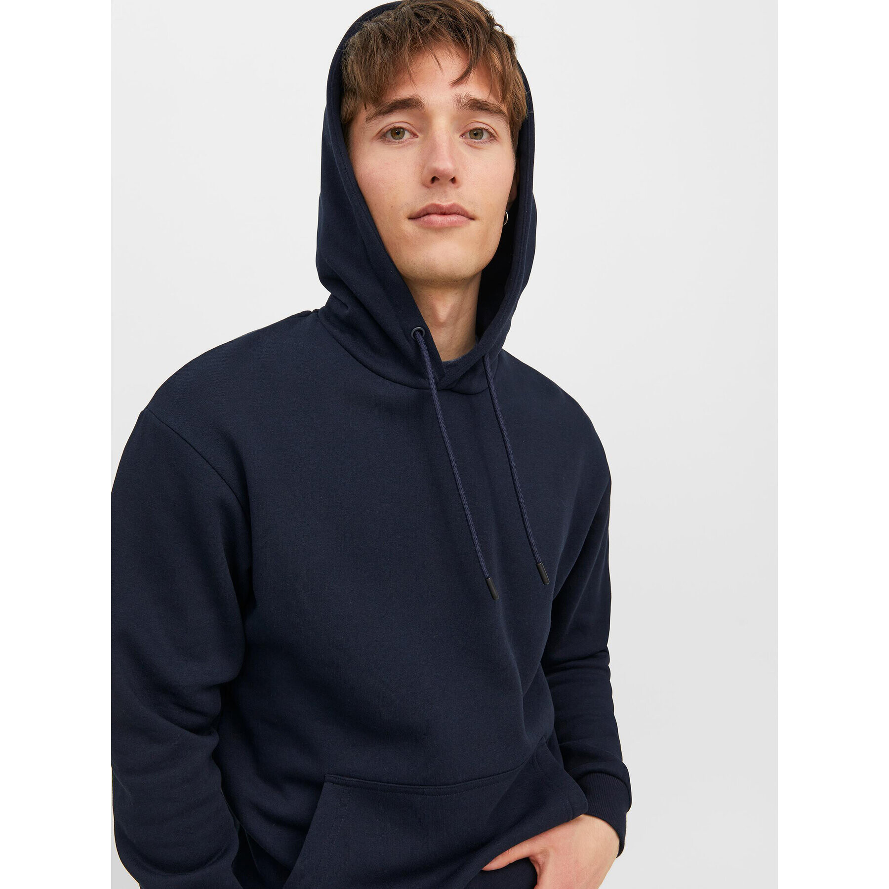 Jack&Jones Bluză Bradley 12249340 Bleumarin Relaxed Fit - Pled.ro