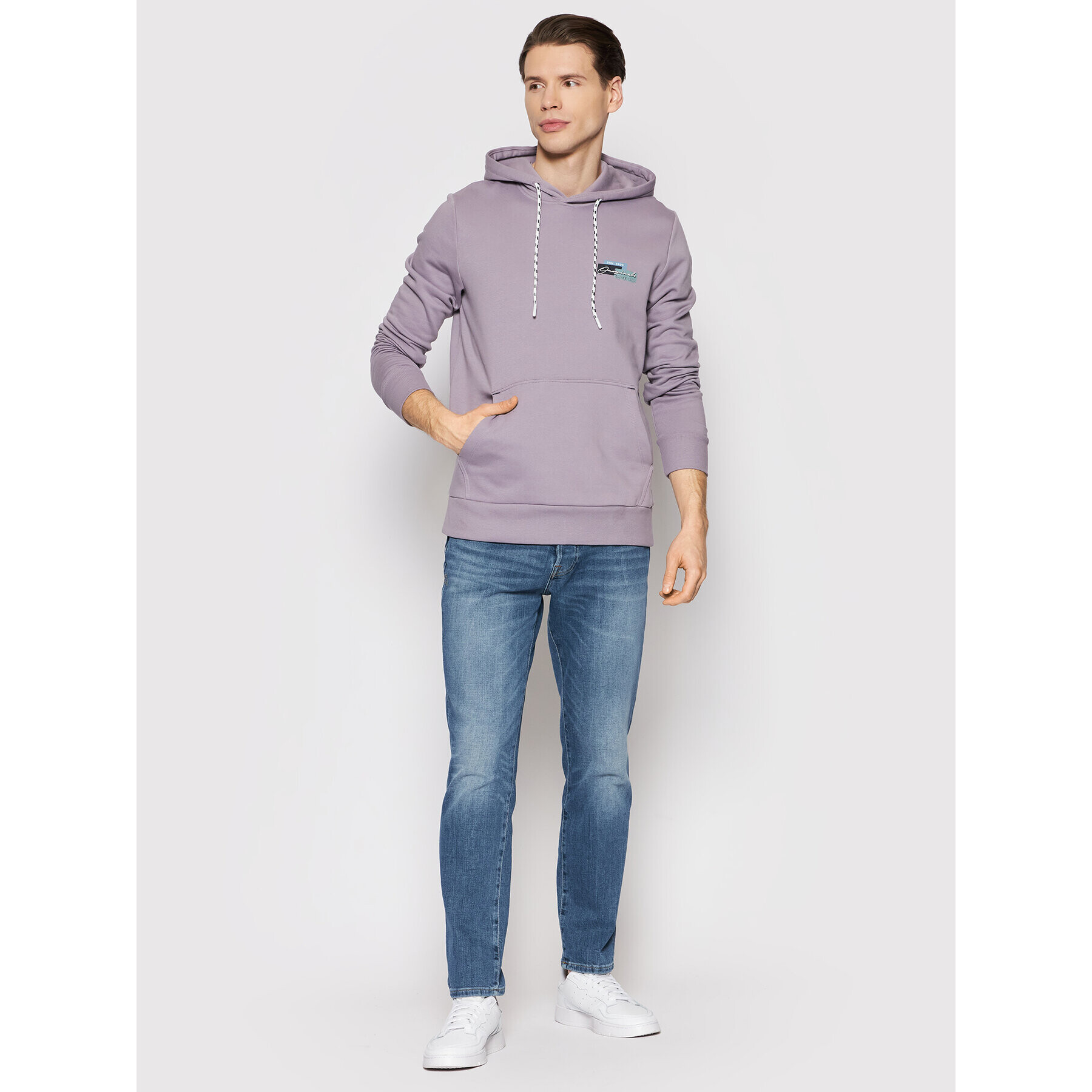 Jack&Jones Bluză Bright 12198237 Violet Regular Fit - Pled.ro