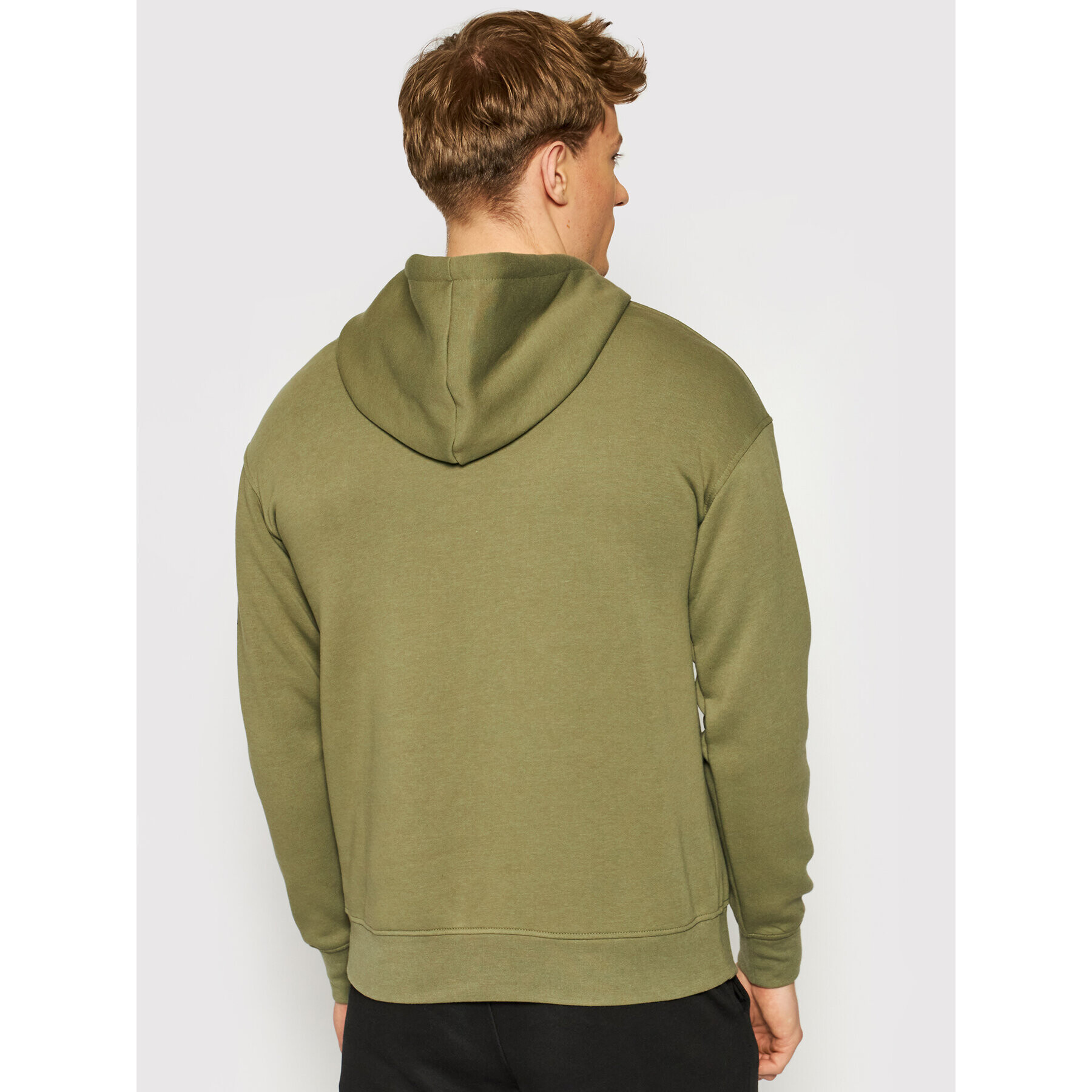 Jack&Jones Bluză Chinese 12195261 Verde Relaxed Fit - Pled.ro