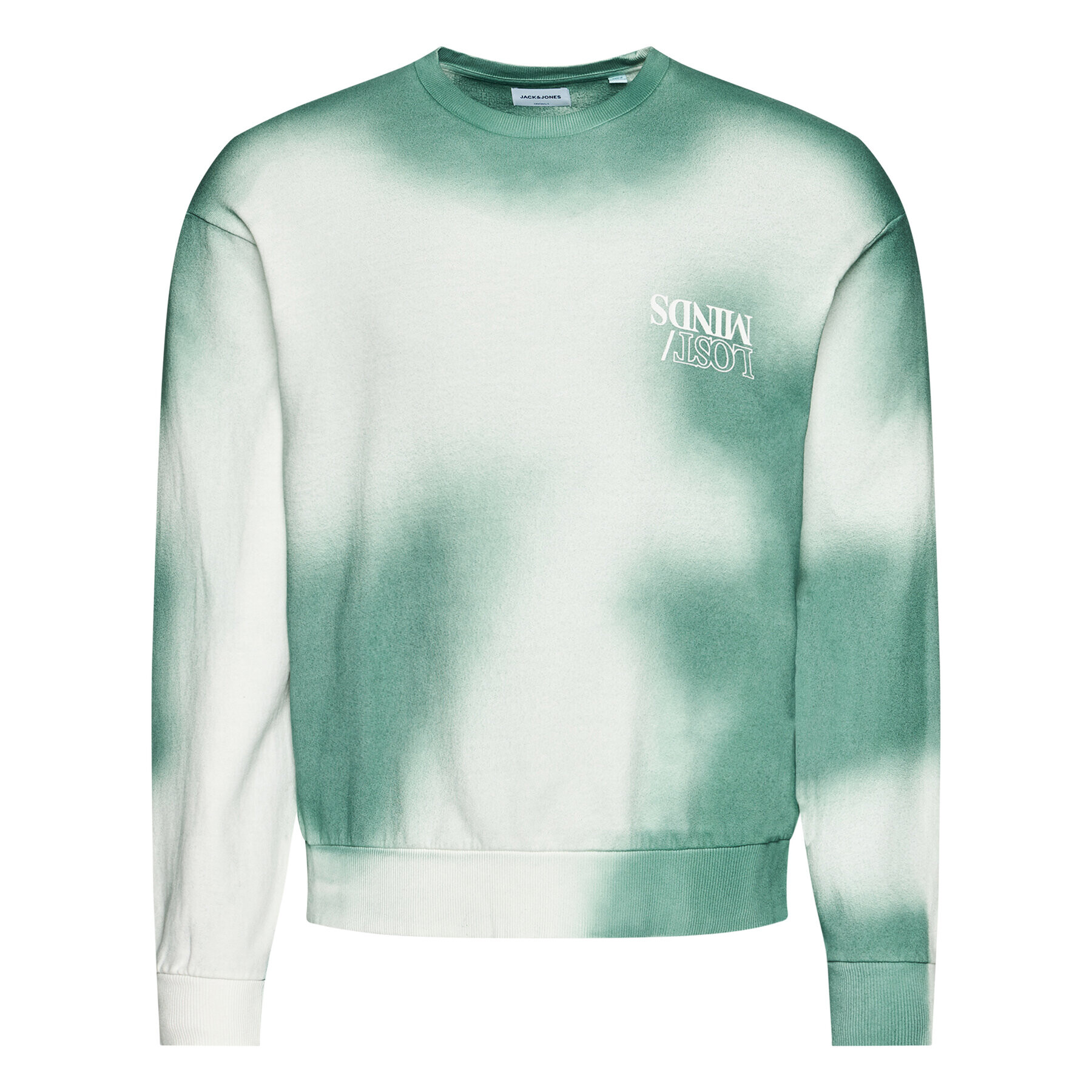 Jack&Jones Bluză Chulu 12195330 Verde Oversize - Pled.ro