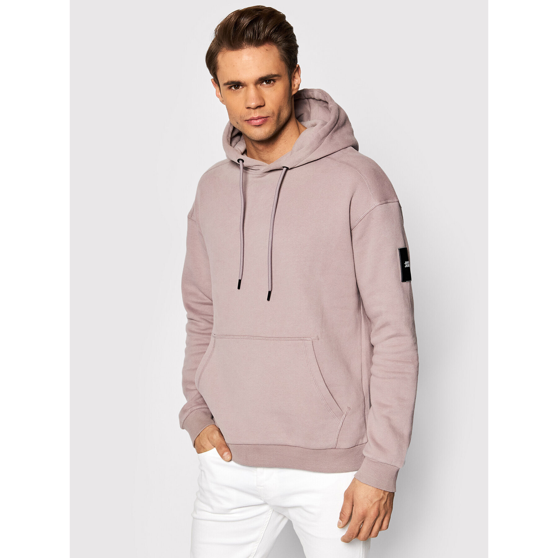 Jack&Jones Bluză Classic Graphic 12205138 Roz Relaxed Fit - Pled.ro