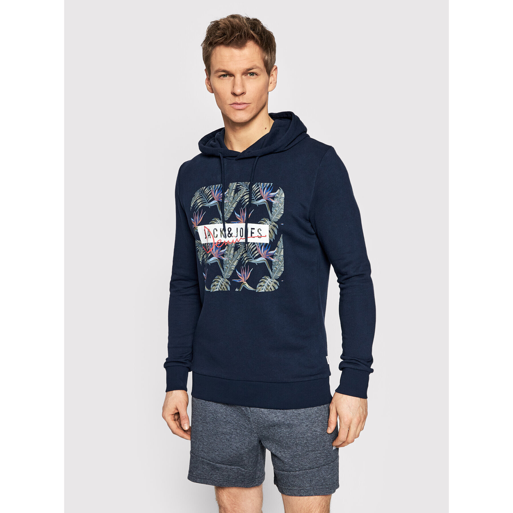 Jack&Jones Bluză Coastal 12200655 Bleumarin Regular Fit - Pled.ro