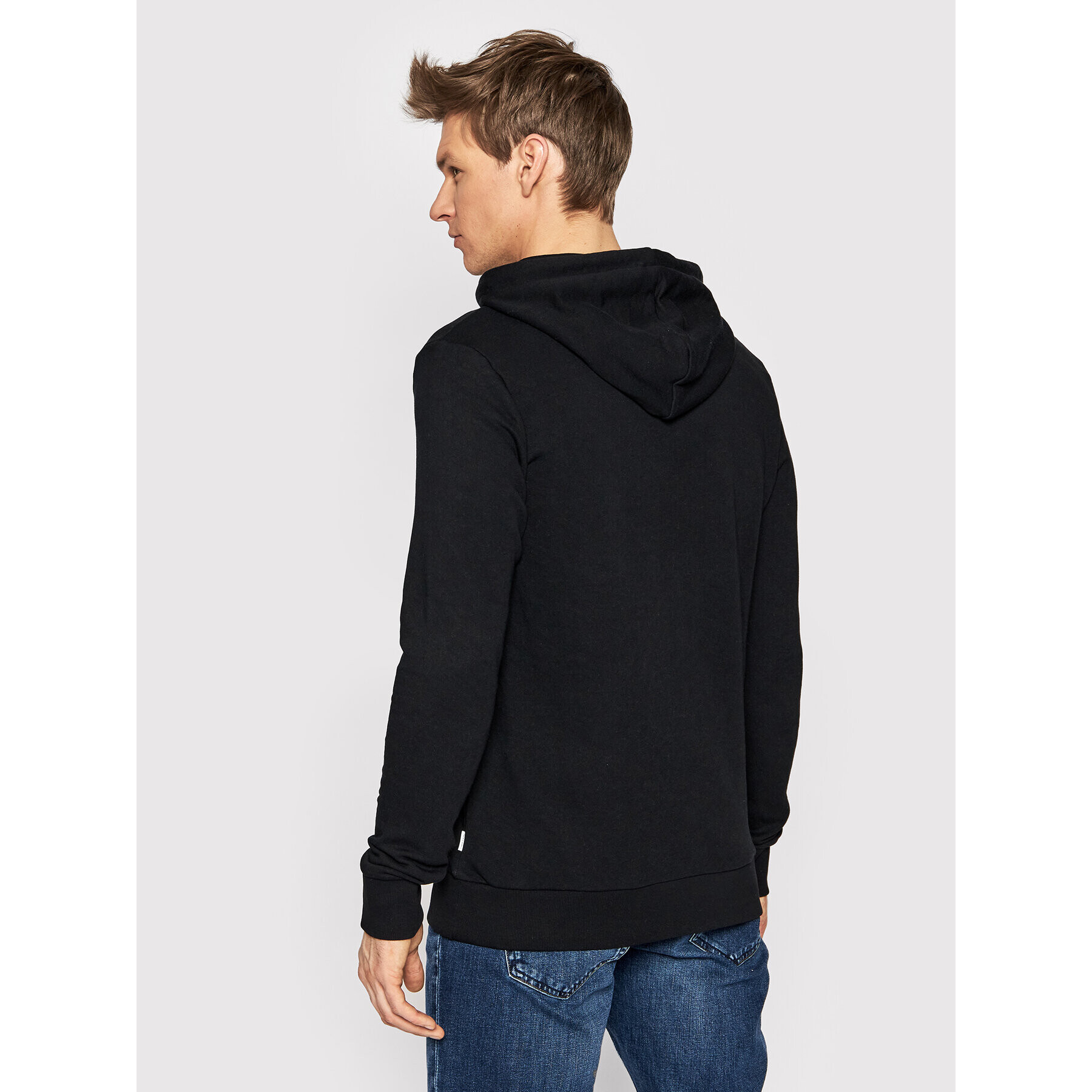 Jack&Jones Bluză Coastal 12200655 Negru Regular Fit - Pled.ro