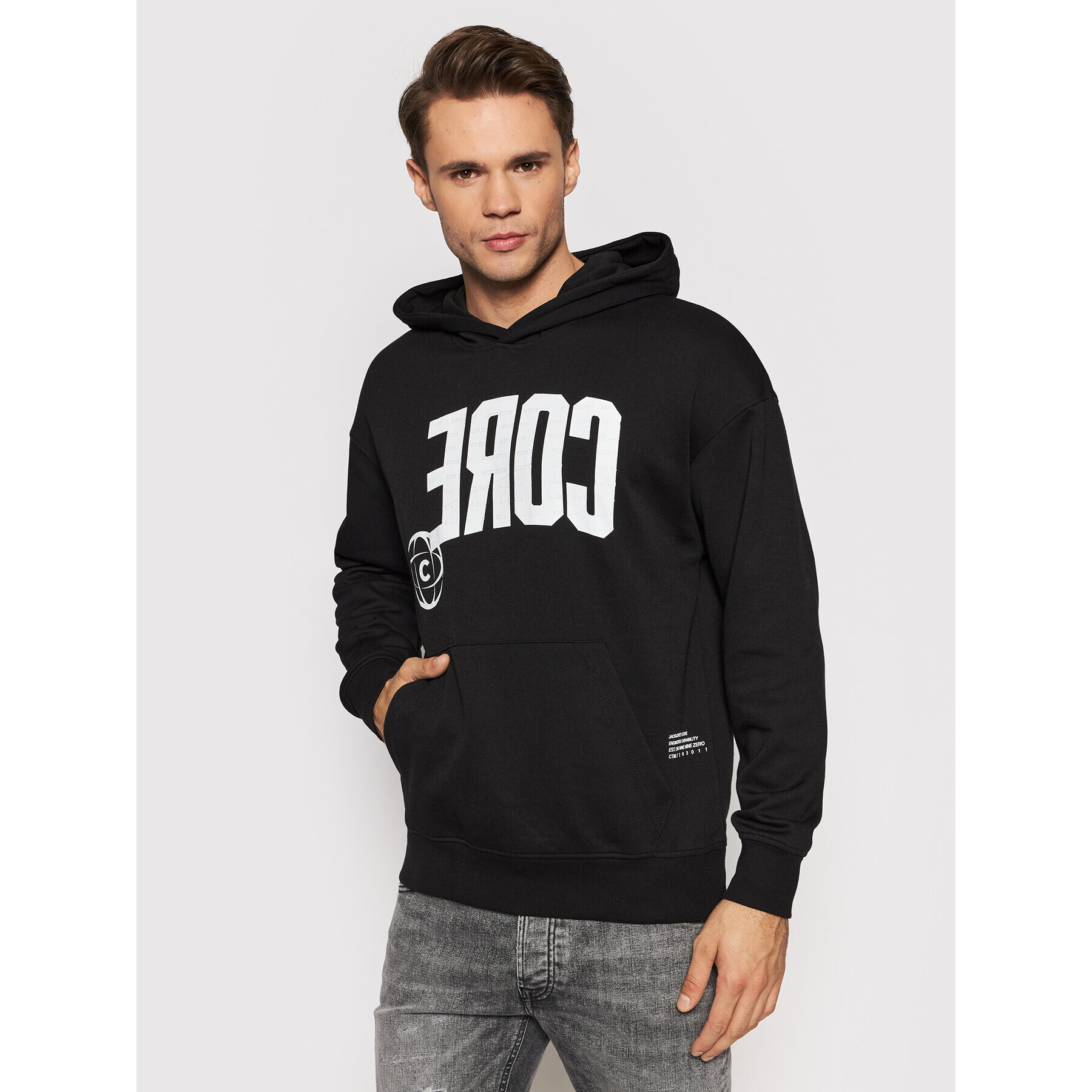 Jack&Jones Bluză Colett 12197965 Negru Relaxed Fit - Pled.ro