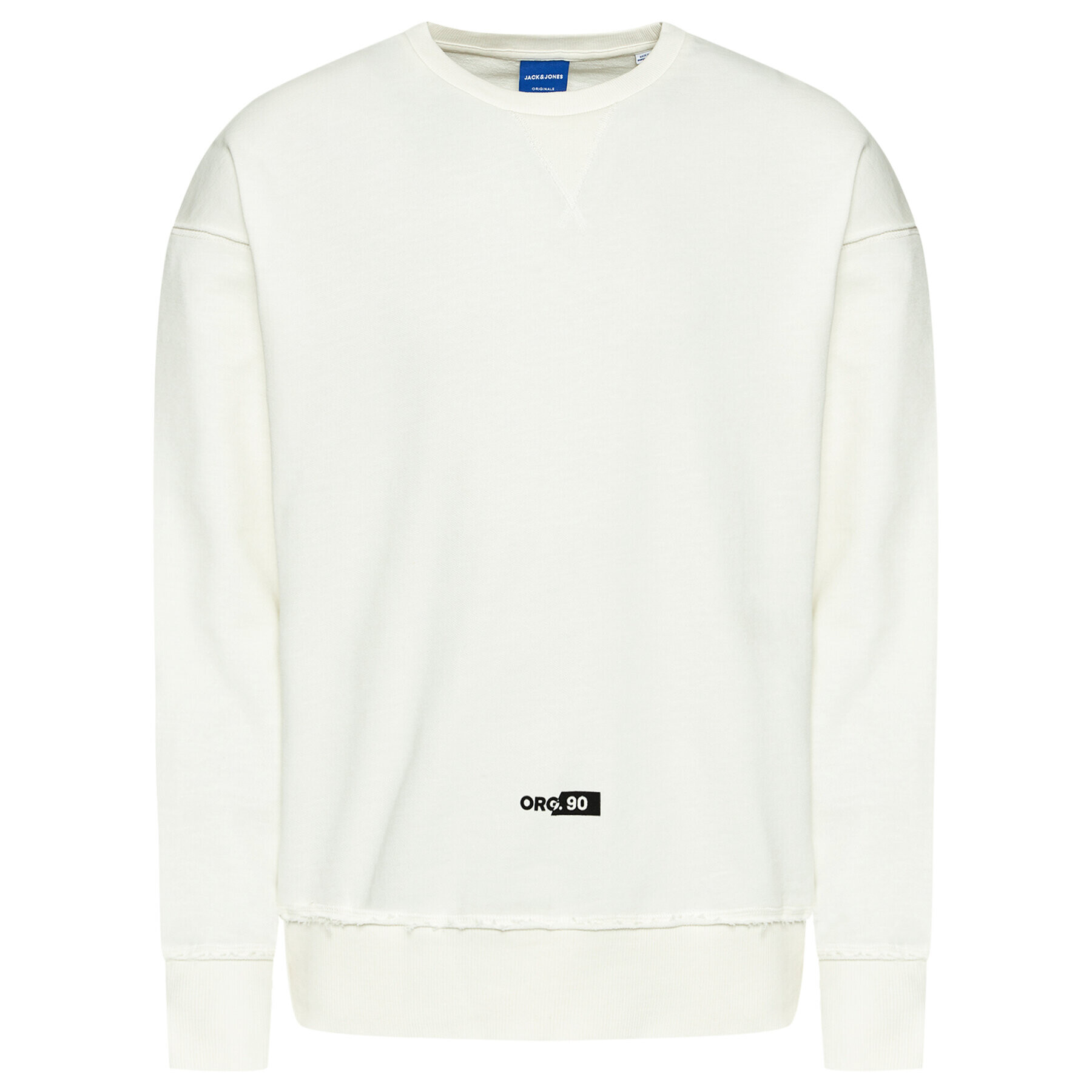 Jack&Jones Bluză Connel 12189342 Écru Oversize - Pled.ro