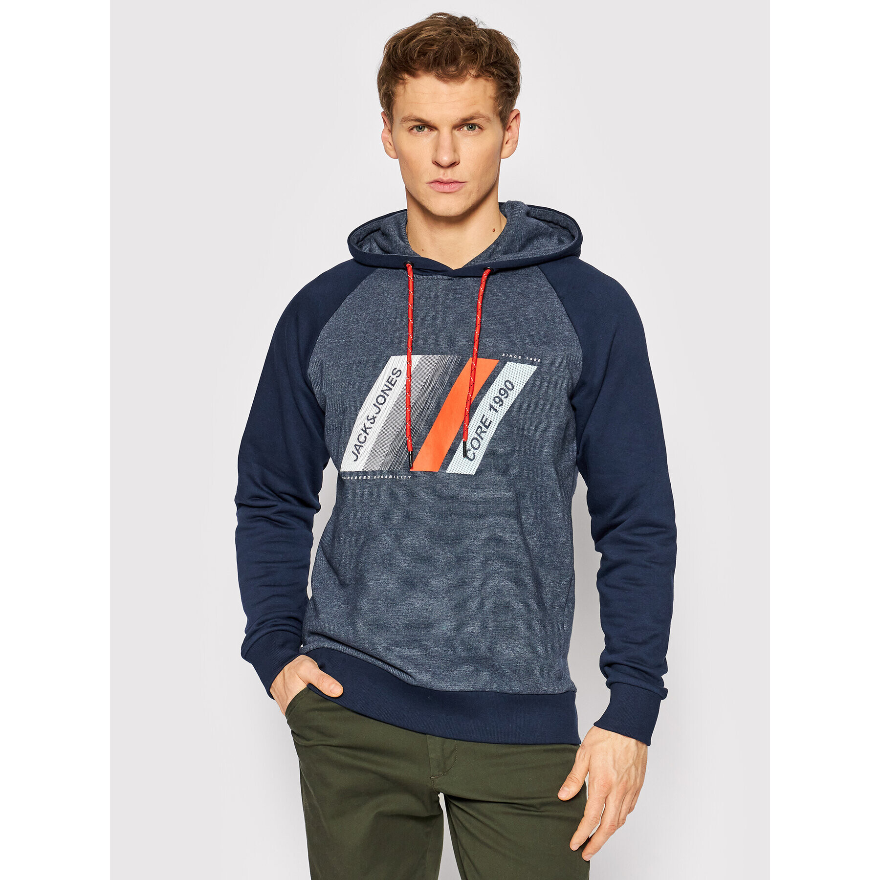 Jack&Jones Bluză Connor 12205393 Bleumarin Regular Fit - Pled.ro