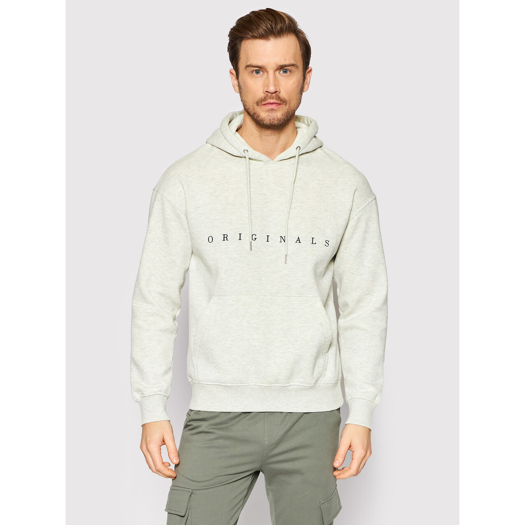 Jack&Jones Bluză Copenhagen 12176864 Gri Relaxed Fit - Pled.ro