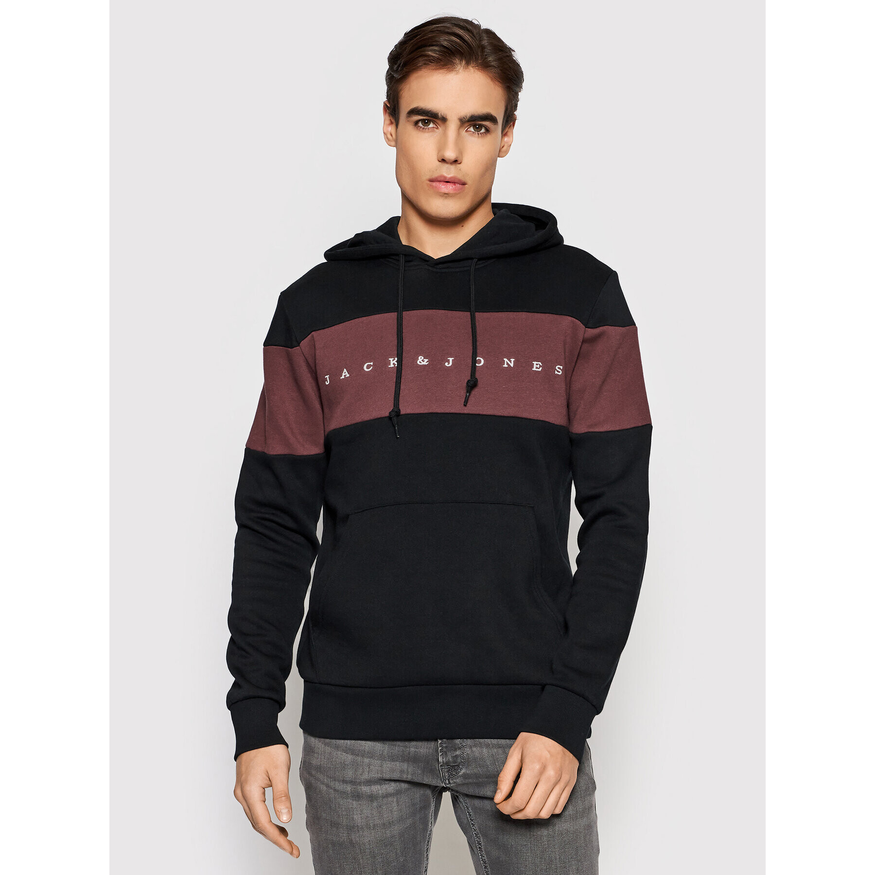 Jack&Jones Bluză Copenhagen 12198477 Negru Regular Fit - Pled.ro