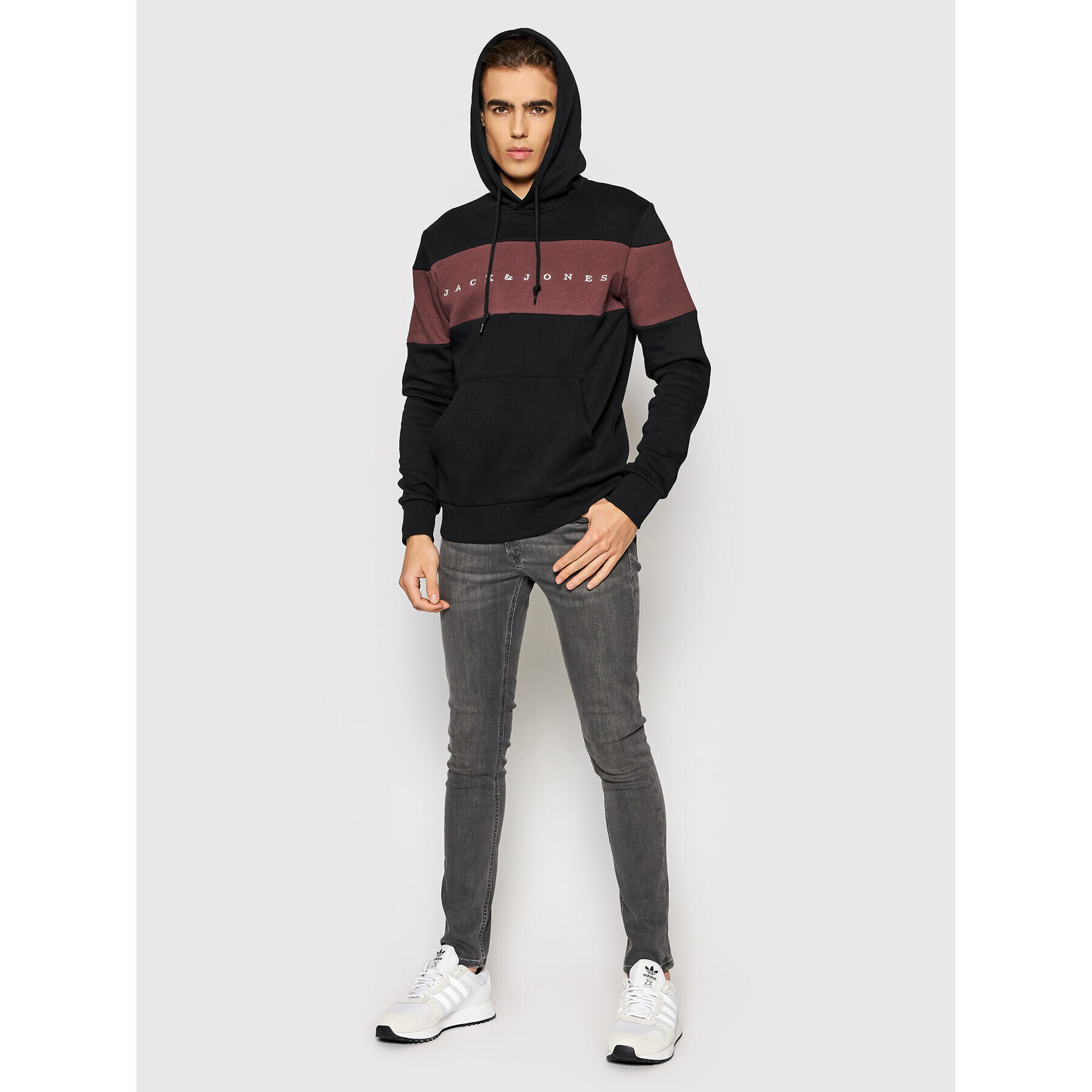 Jack&Jones Bluză Copenhagen 12198477 Negru Regular Fit - Pled.ro