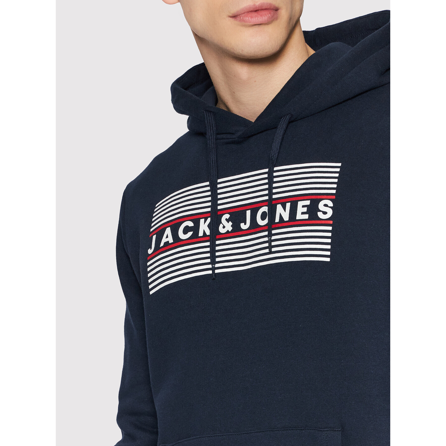 Jack&Jones Bluză Corp Logo 12152840 Bleumarin Regular Fit - Pled.ro