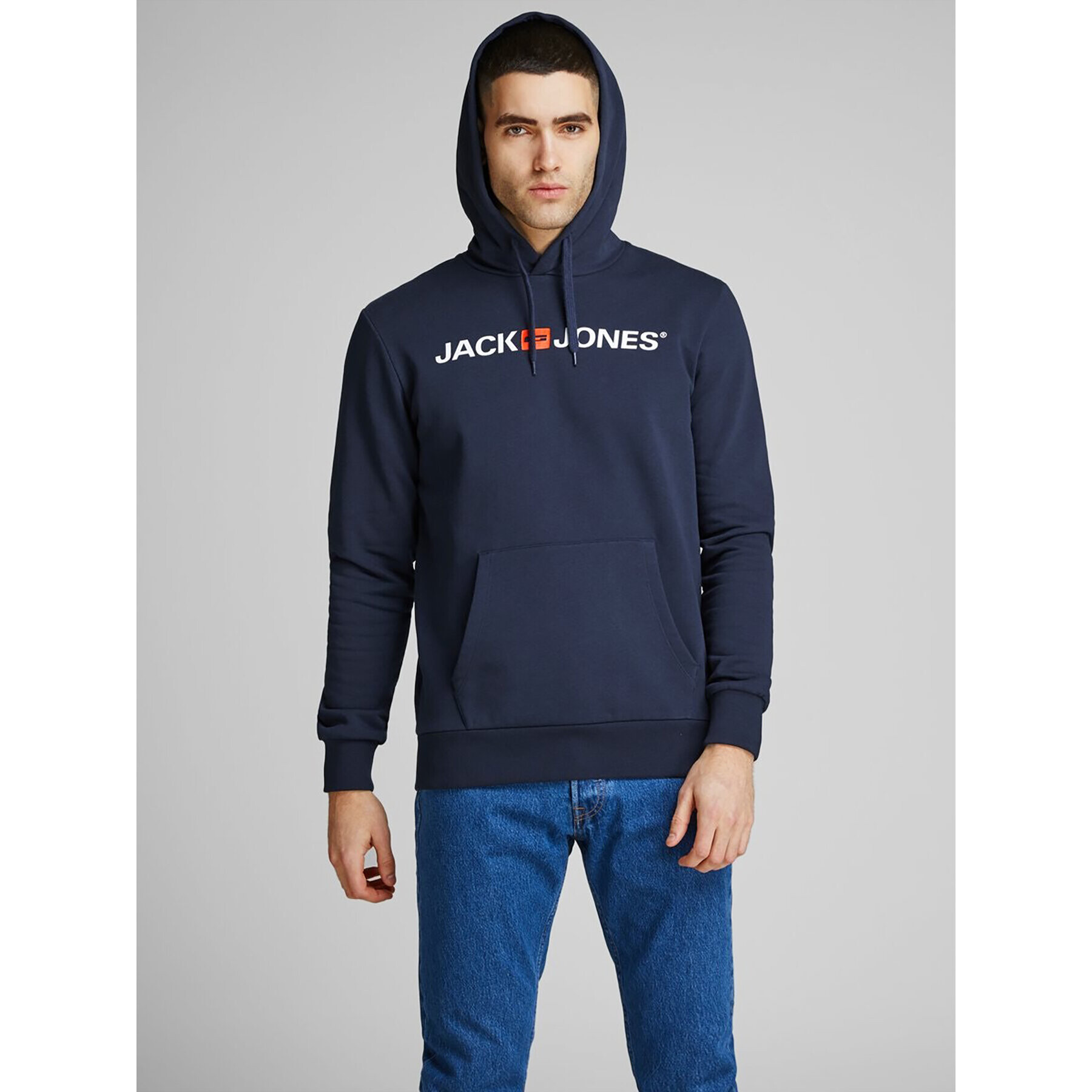 Jack&Jones Bluză Corp Old Logo 12137054 Bleumarin Regular Fit - Pled.ro