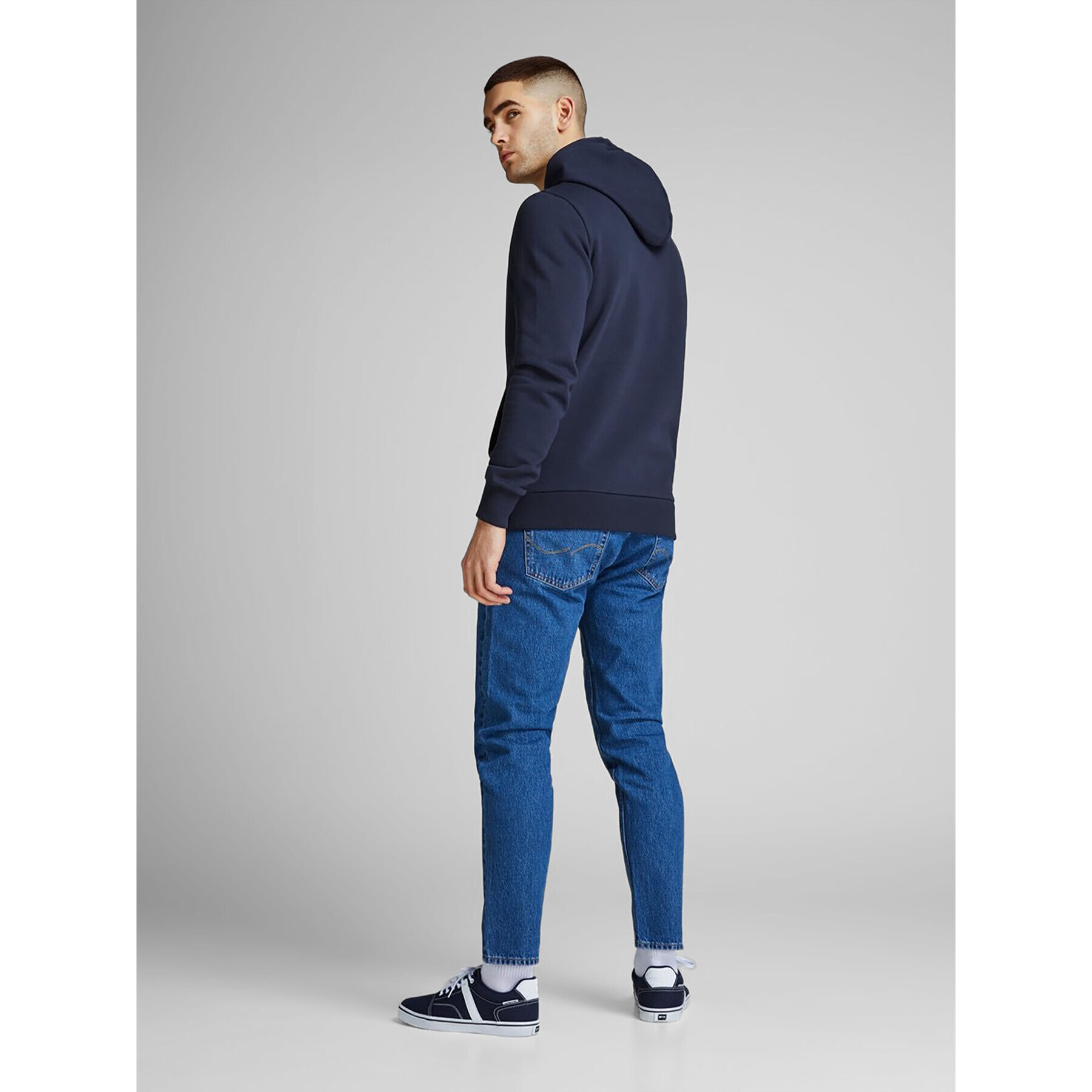 Jack&Jones Bluză Corp Old Logo 12137054 Bleumarin Regular Fit - Pled.ro