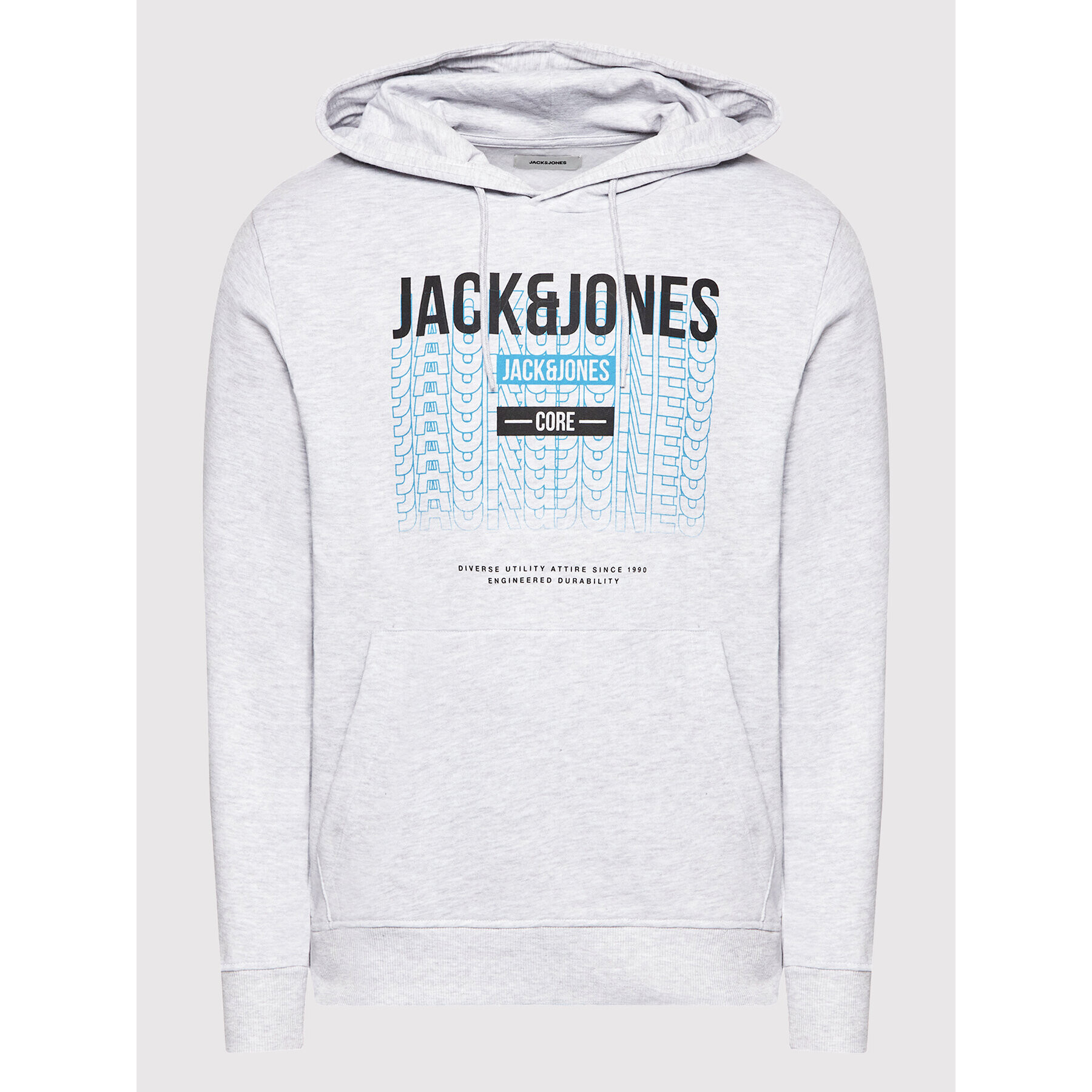 Jack&Jones Bluză Cyber 12206191 Gri Regular Fit - Pled.ro