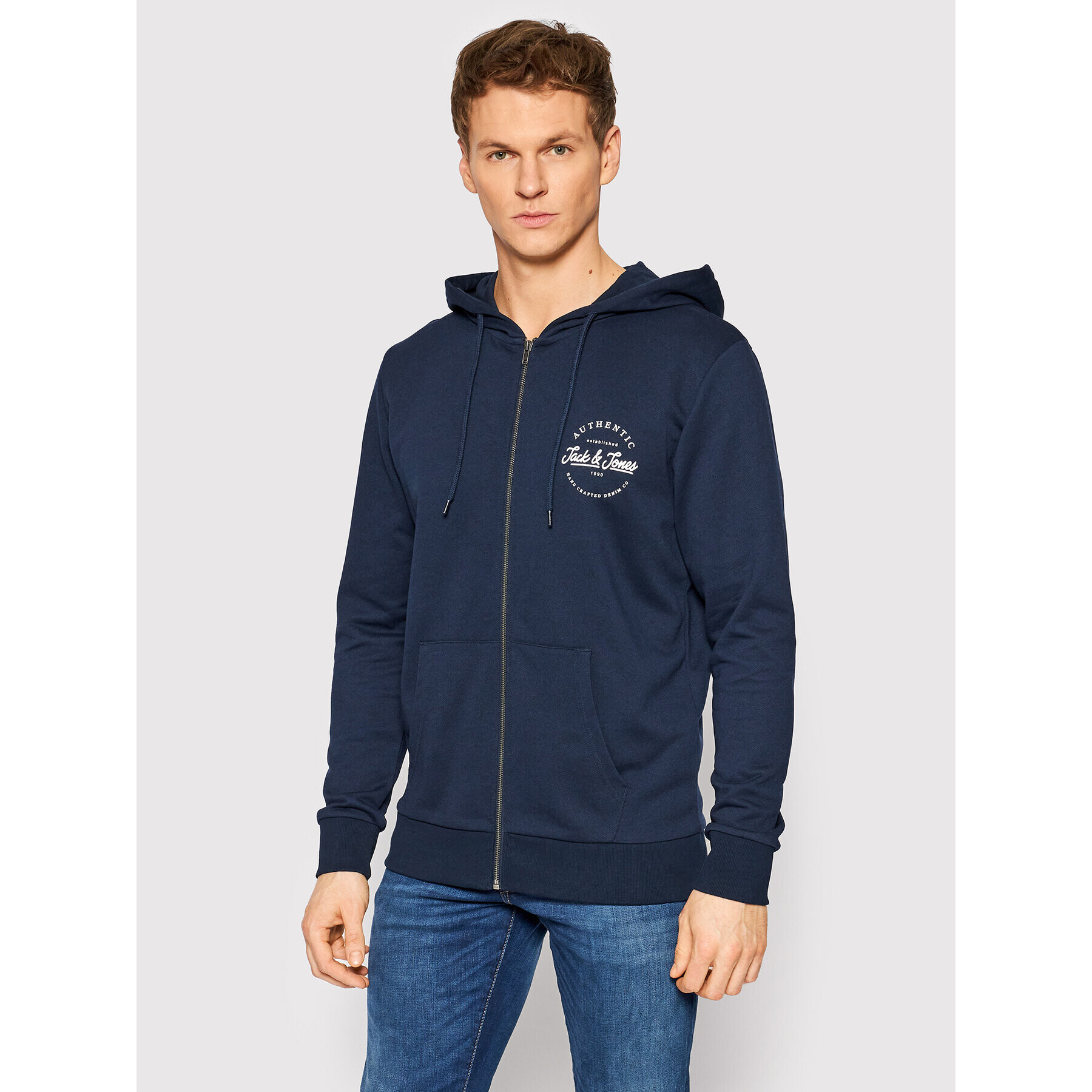 Jack&Jones Bluză Dusty 12201420 Bleumarin Regular Fit - Pled.ro