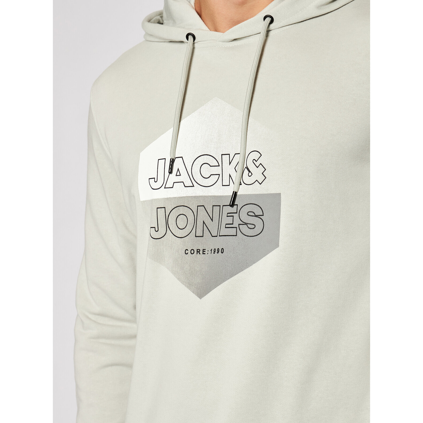 Jack&Jones Bluză Fading 12191999 Gri Regular Fit - Pled.ro