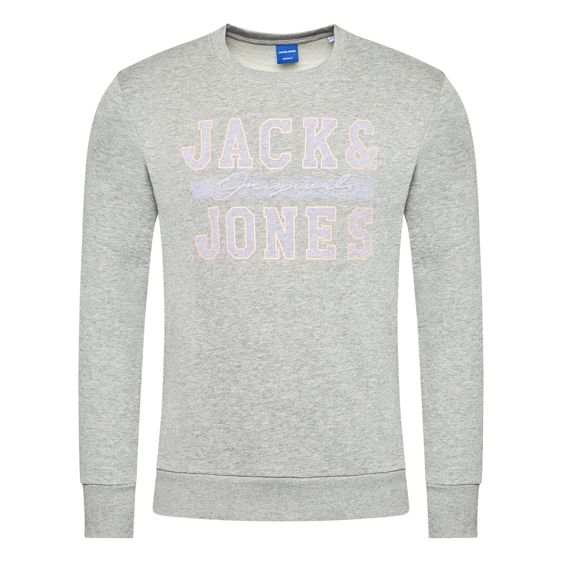 Jack&Jones Bluză Faster 12188172 Gri Regular Fit - Pled.ro