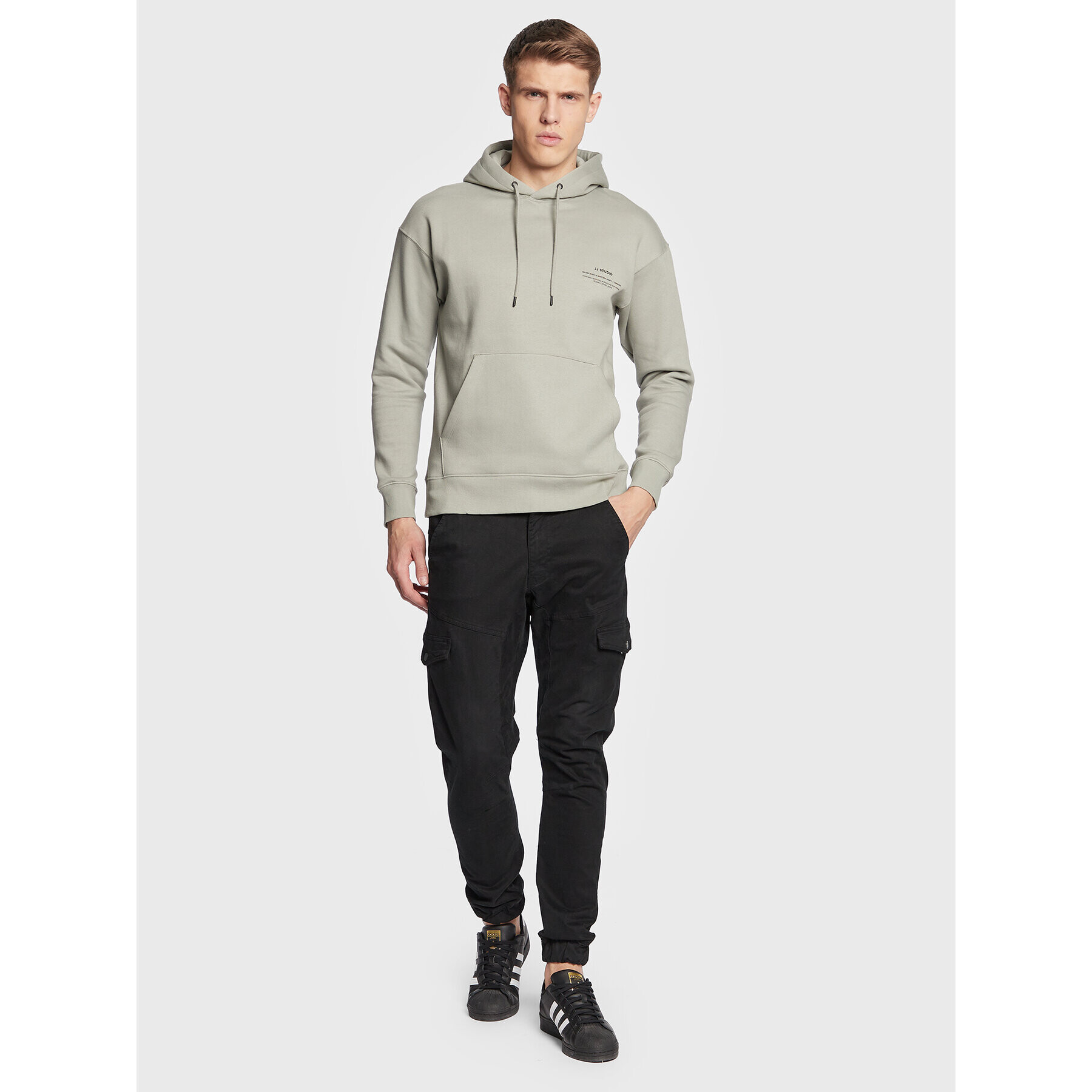 Jack&Jones Bluză Felix 12226495 Verde Regular Fit - Pled.ro