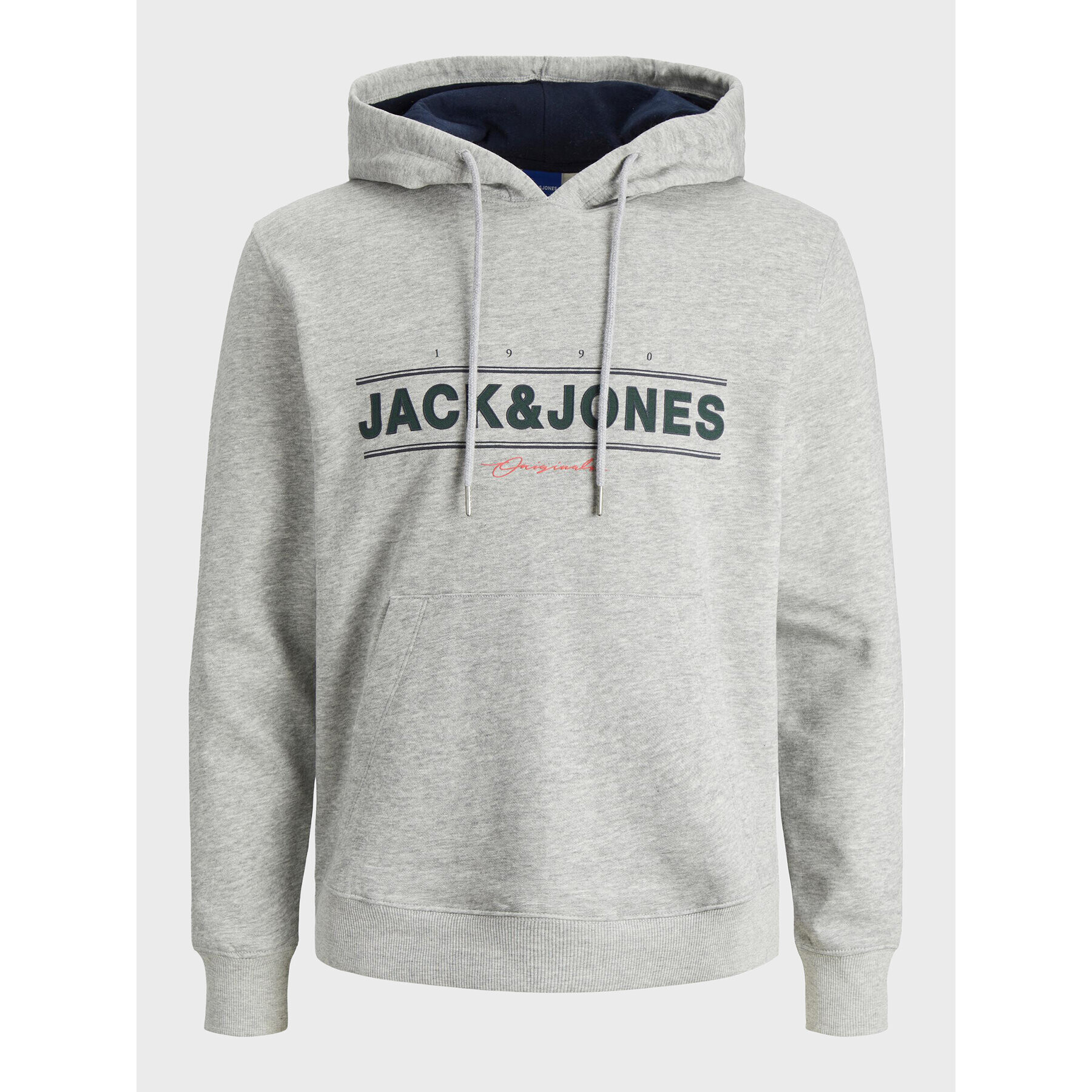 Jack&Jones Bluză Friday 12220537 Gri Regular Fit - Pled.ro