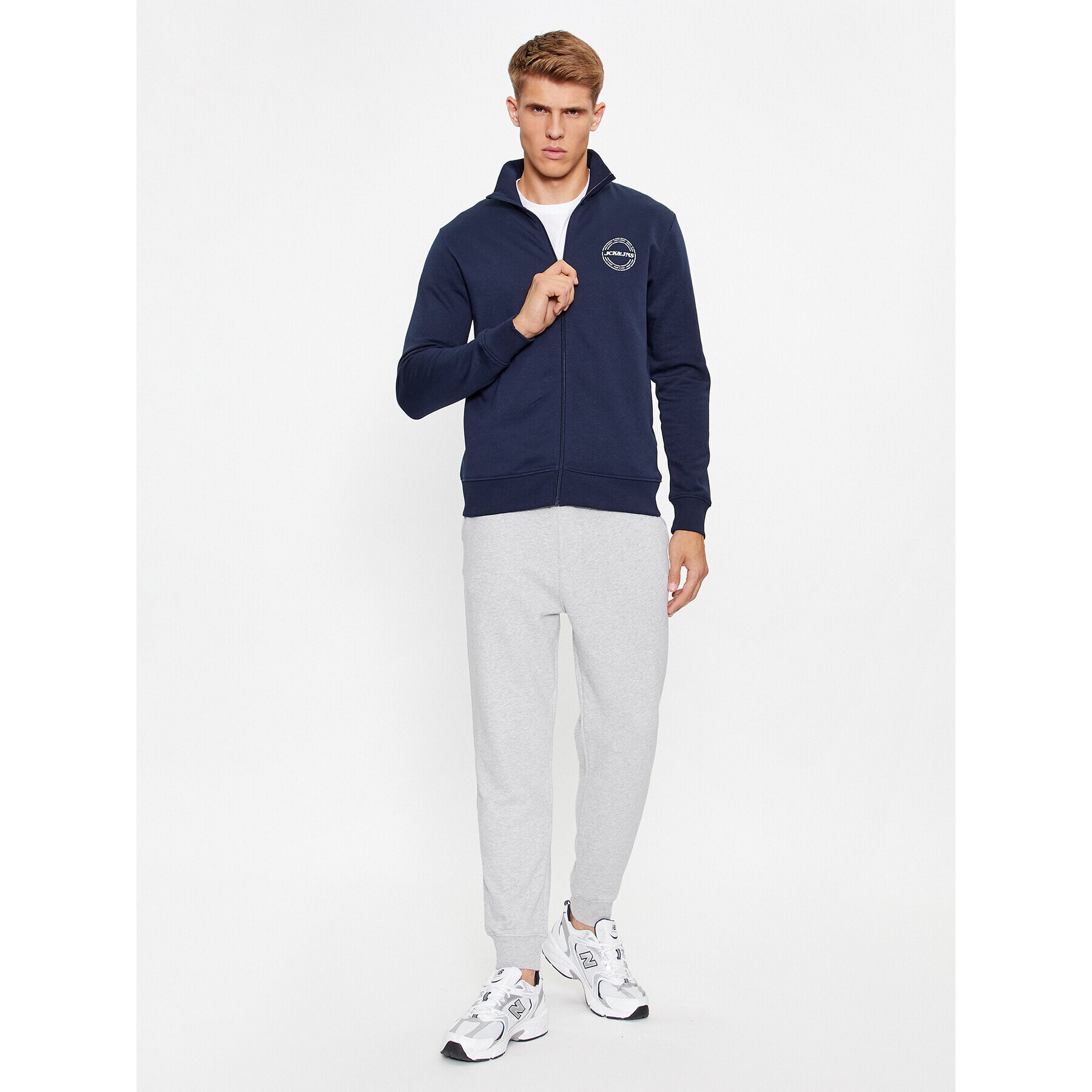 Jack&Jones Bluză Jake 12236166 Bleumarin Regular Fit - Pled.ro