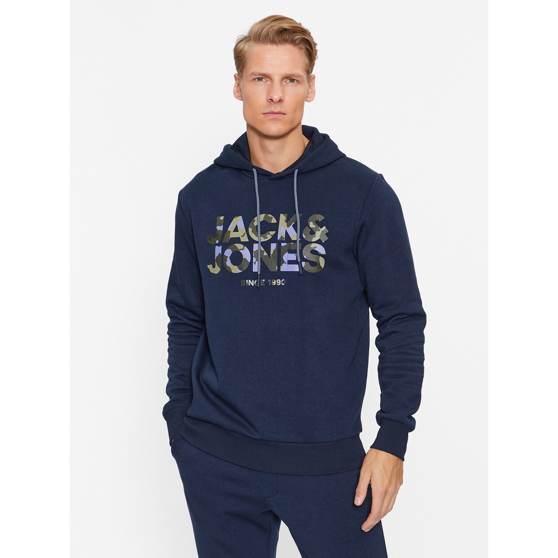 Jack&Jones Bluză James 12235338 Bleumarin Regular Fit - Pled.ro