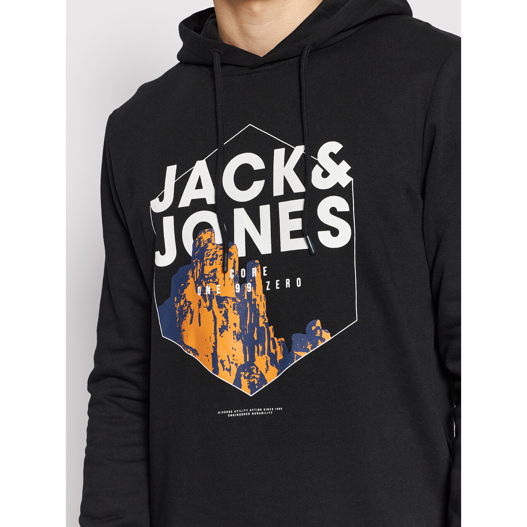 Jack&Jones Bluză Kalf 12202138 Negru Regular Fit - Pled.ro