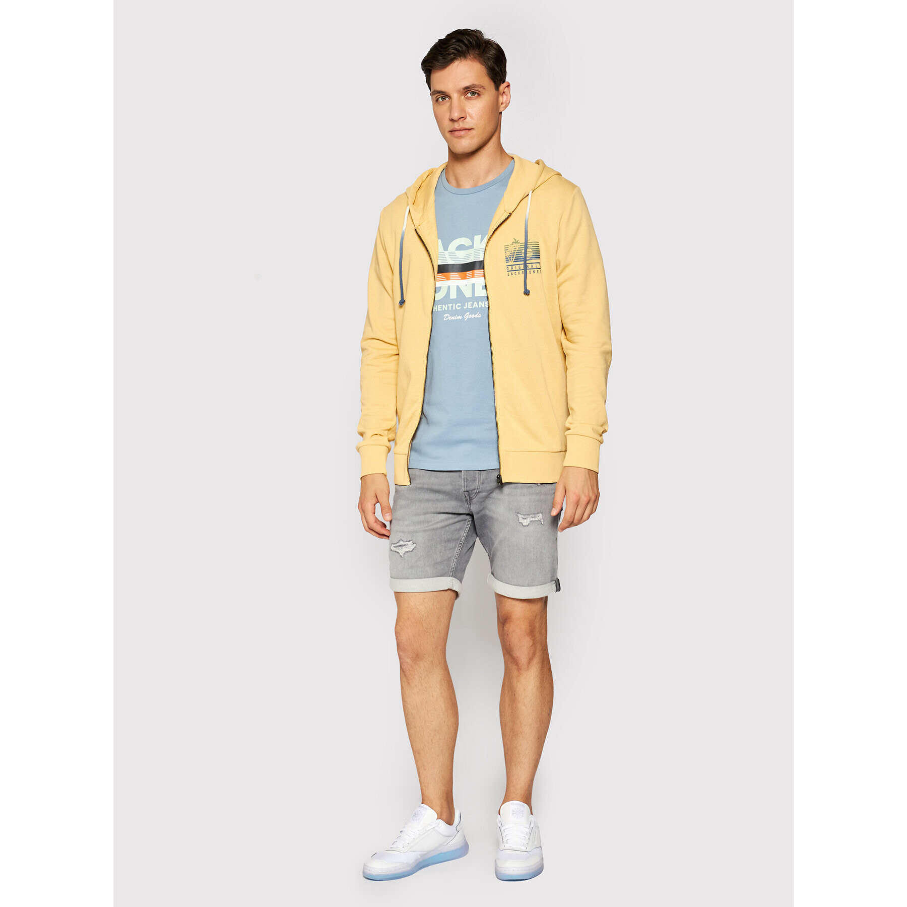 Jack&Jones Bluză Laguna 12188282 Galben Regular Fit - Pled.ro