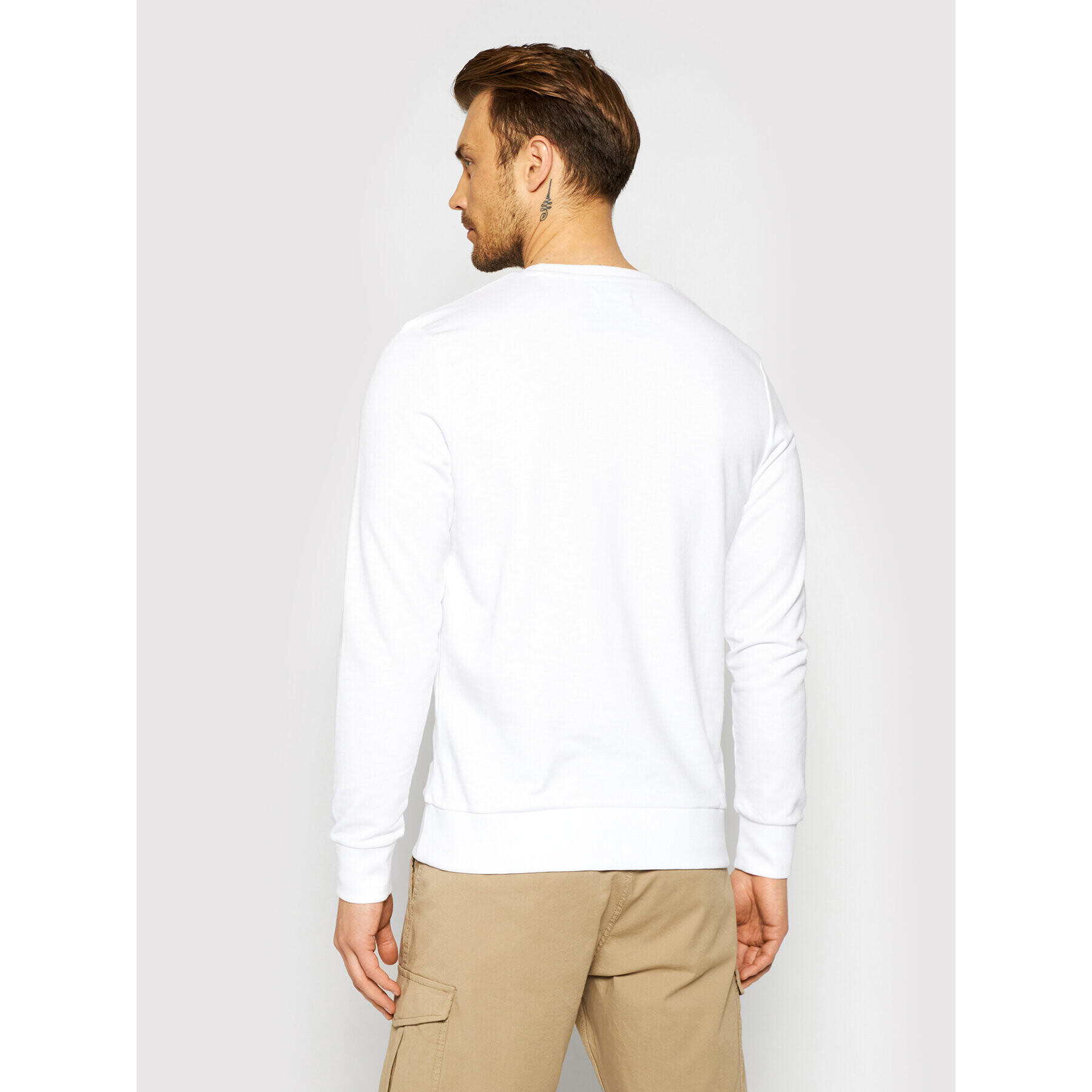 Jack&Jones Bluză Lefo 12185696 Alb Regular Fit - Pled.ro