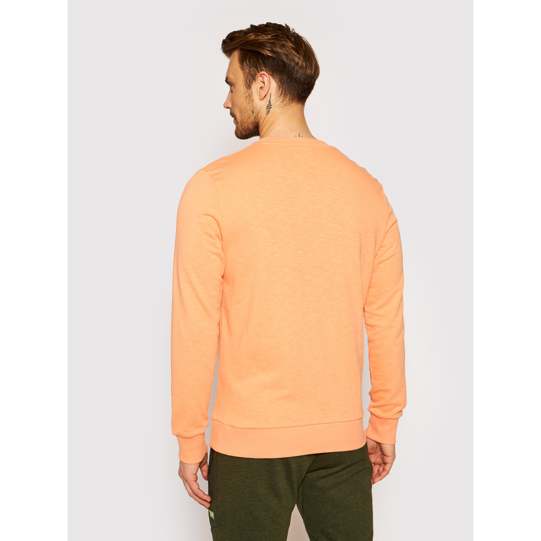 Jack&Jones Bluză Lefo 12185696 Portocaliu Regular Fit - Pled.ro