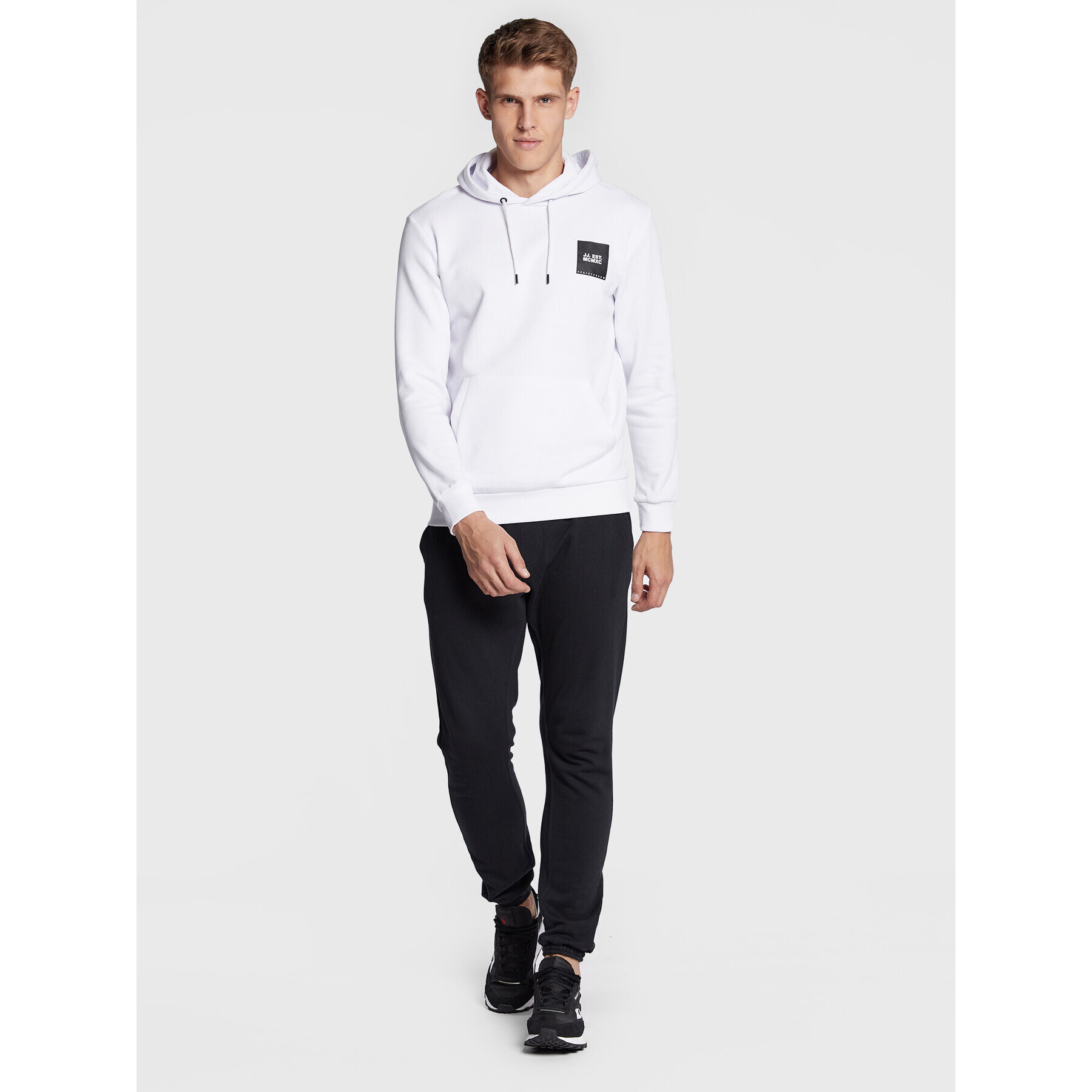 Jack&Jones Bluză Lock 12213245 Alb Regular Fit - Pled.ro