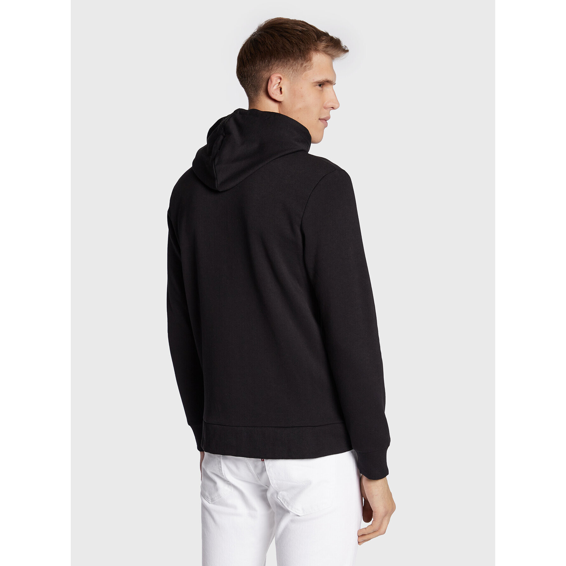 Jack&Jones Bluză Lock 12213245 Negru Regular Fit - Pled.ro