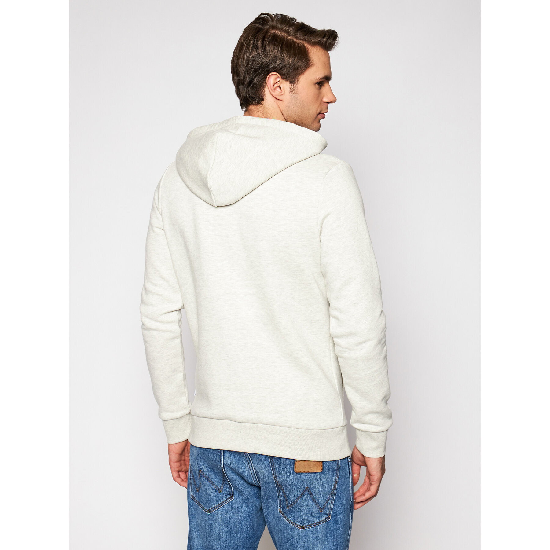 Jack&Jones Bluză Logo 12172349 Gri Regular Fit - Pled.ro