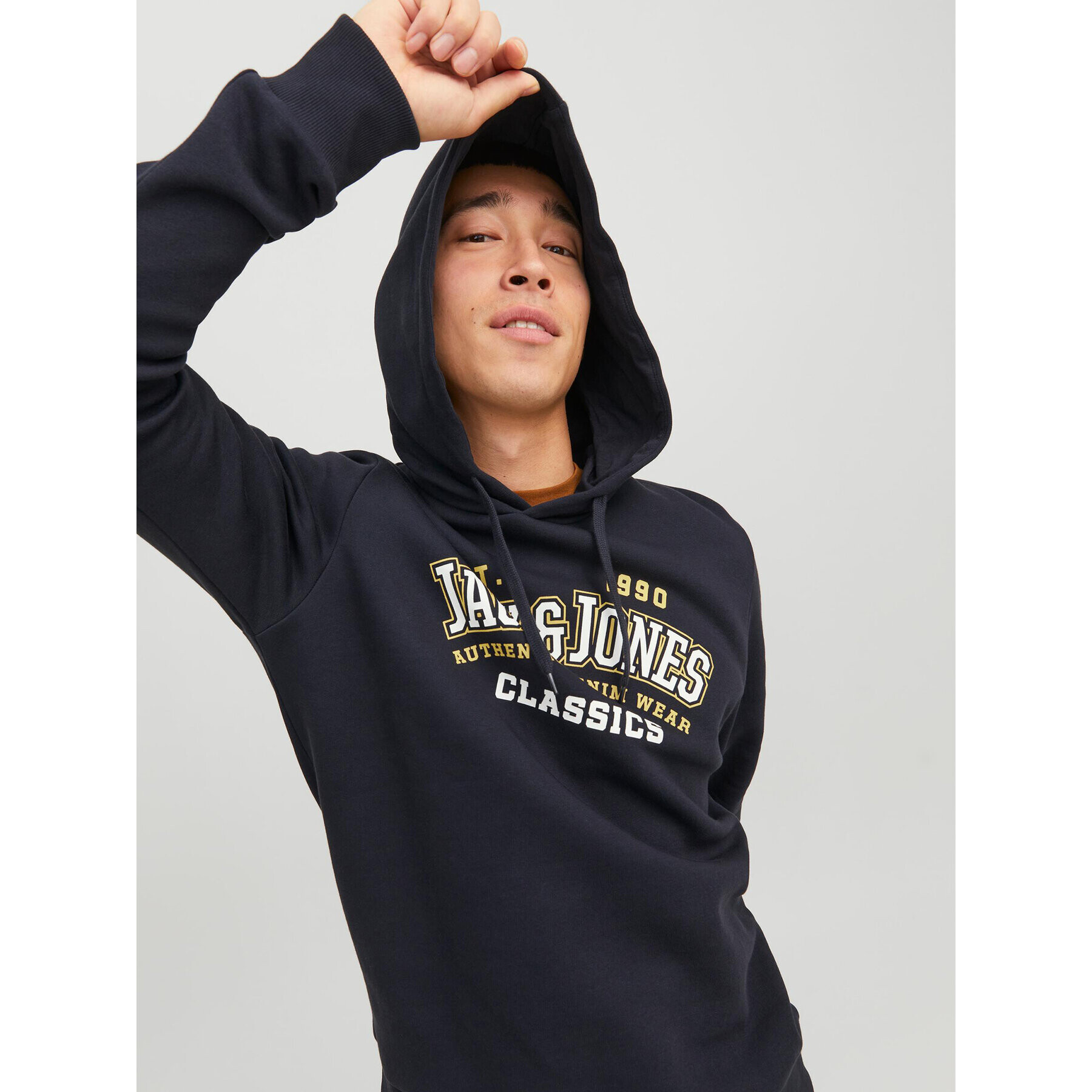 Jack&Jones Bluză Logo 12233597 Bleumarin Standard Fit - Pled.ro