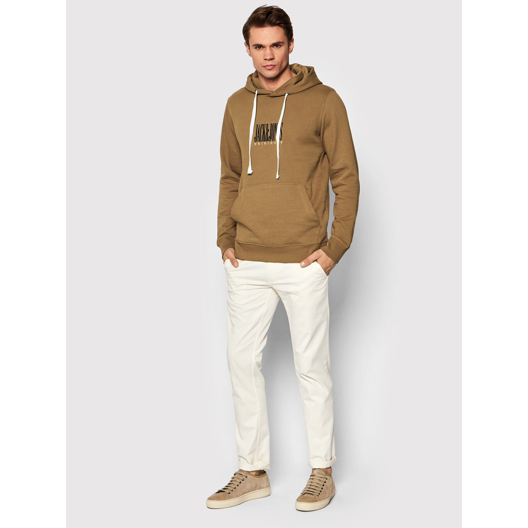 Jack&Jones Bluză Nostalgia 12198007 Maro Regular Fit - Pled.ro